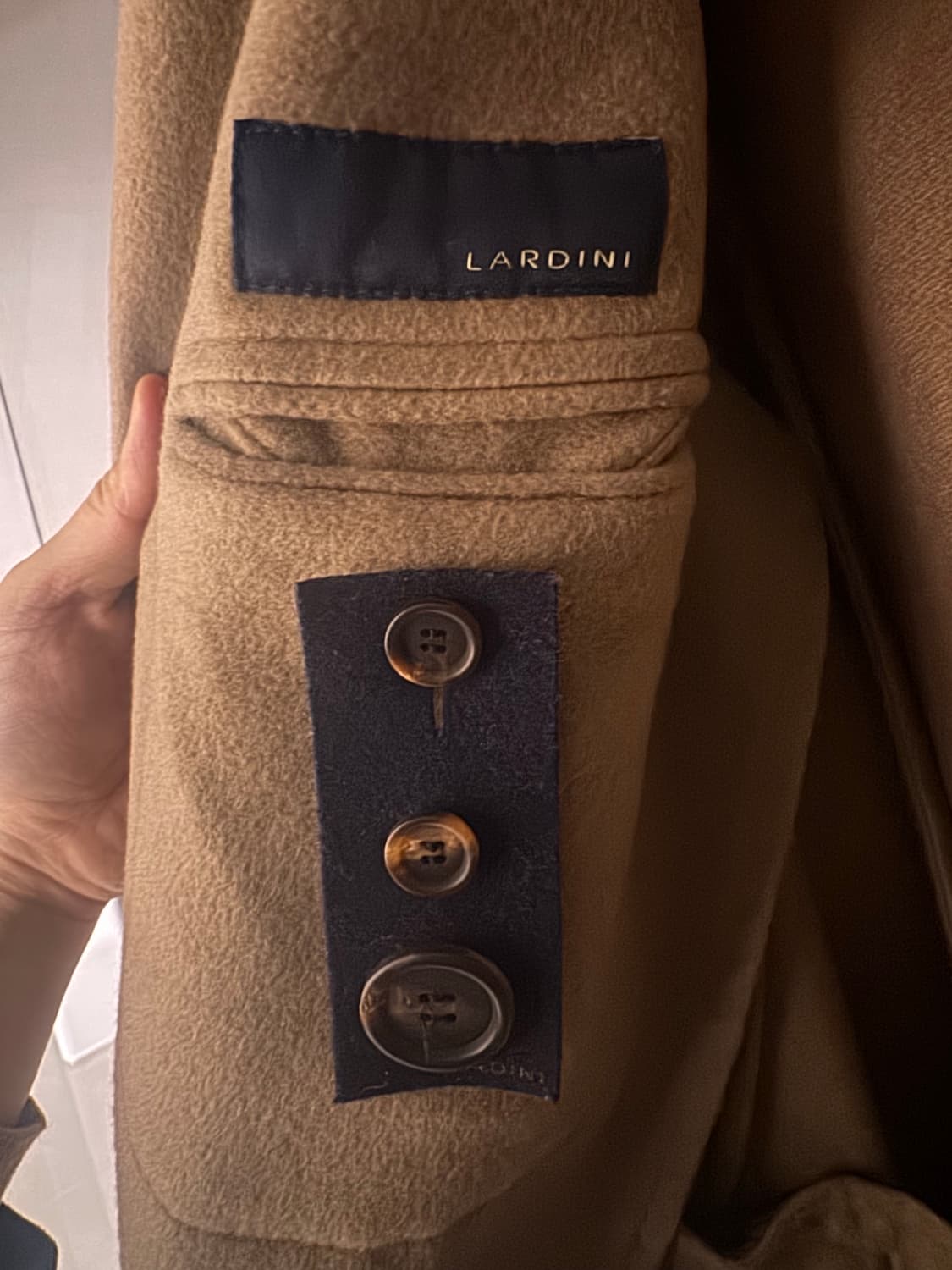 라르디니 Lardini 최고급 캐시미어 100% 코트 상품이미지8