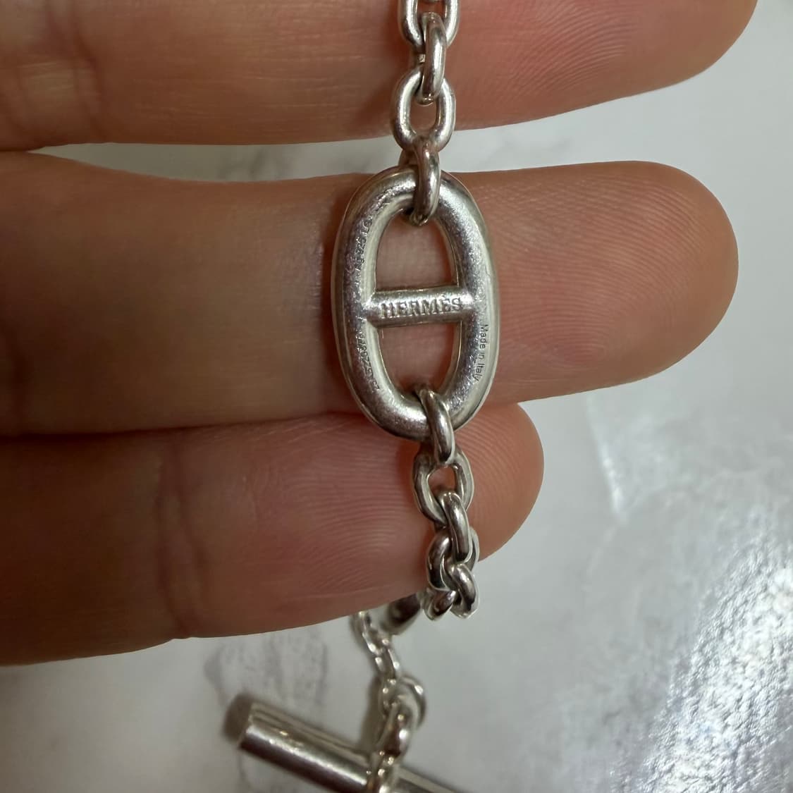 [LG] 에르메스 파랑돌 브레이슬릿 실버 상품이미지2