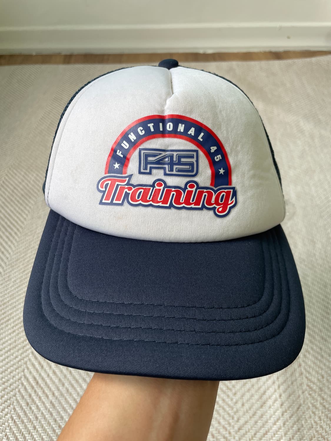 F45 네이비 메시 트러커 캡 J03177 상품이미지1