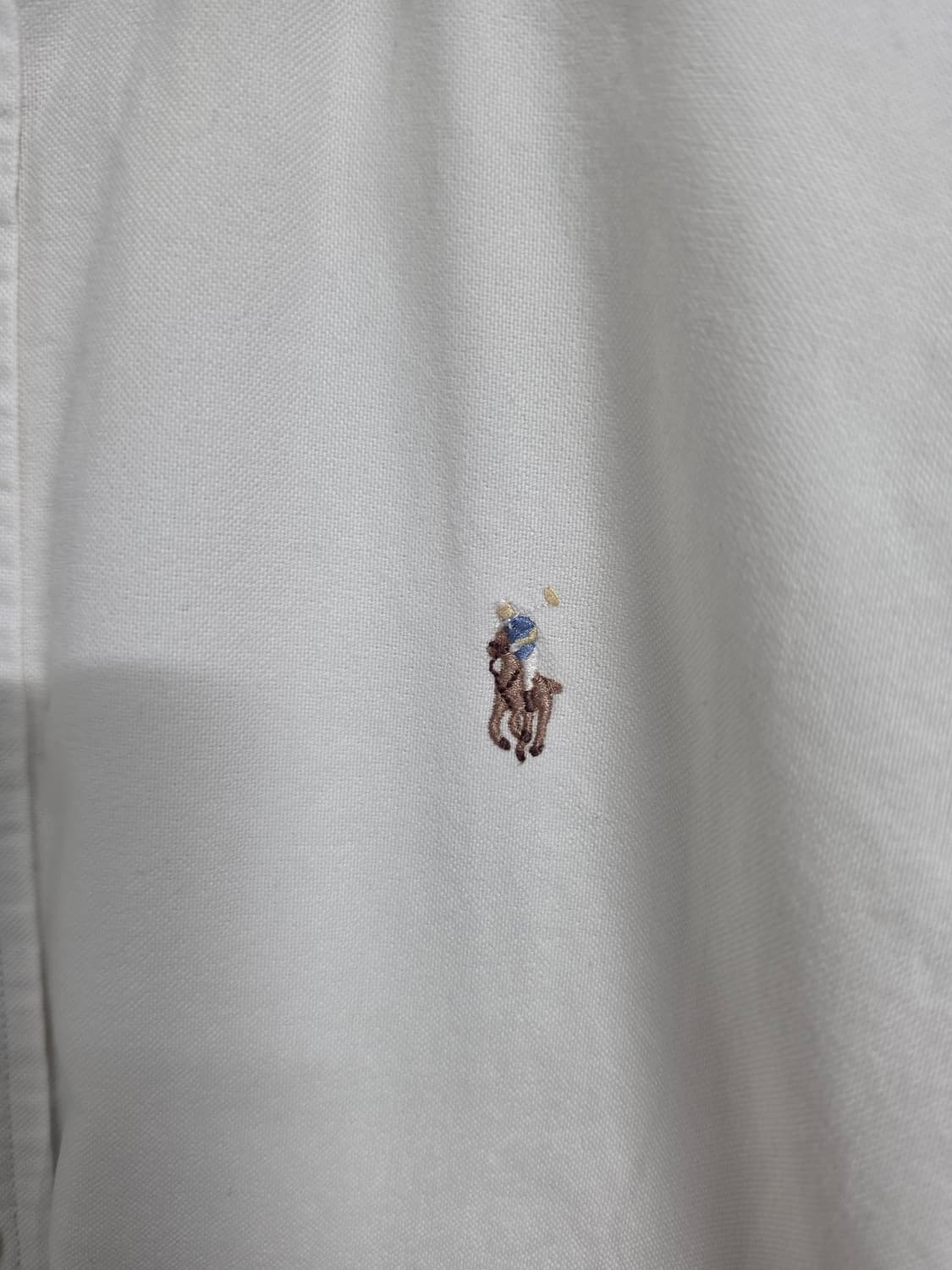 폴로 랄프로렌 화이트 옥스포드 셔츠 18 상품이미지3