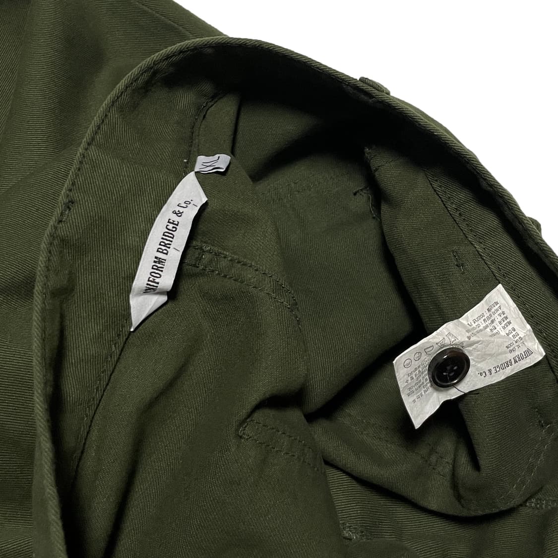 유니폼브릿지 올리브그린 퍼티그 팬츠 상품이미지5