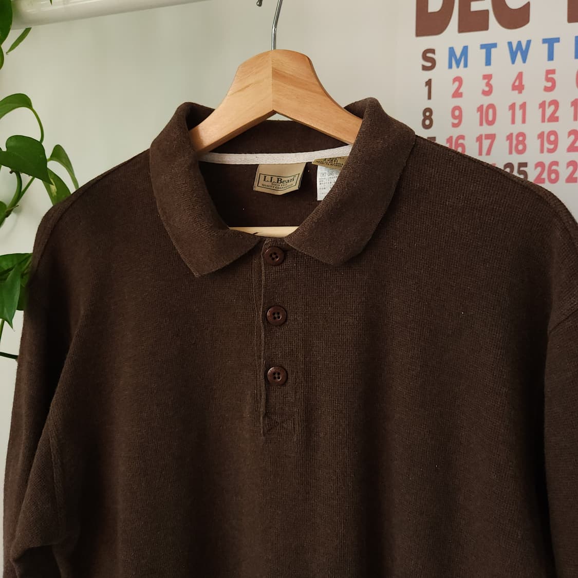 L.L.bean 롱 슬리브 카라 티셔츠 상품이미지2
