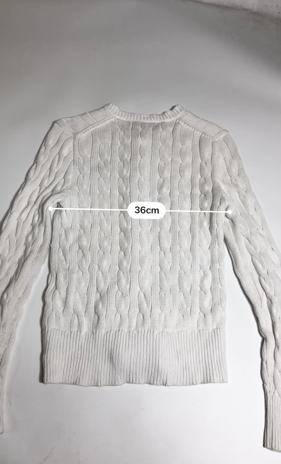 폴로 랄프로렌 케이블 니트 가디건 s 상품이미지10