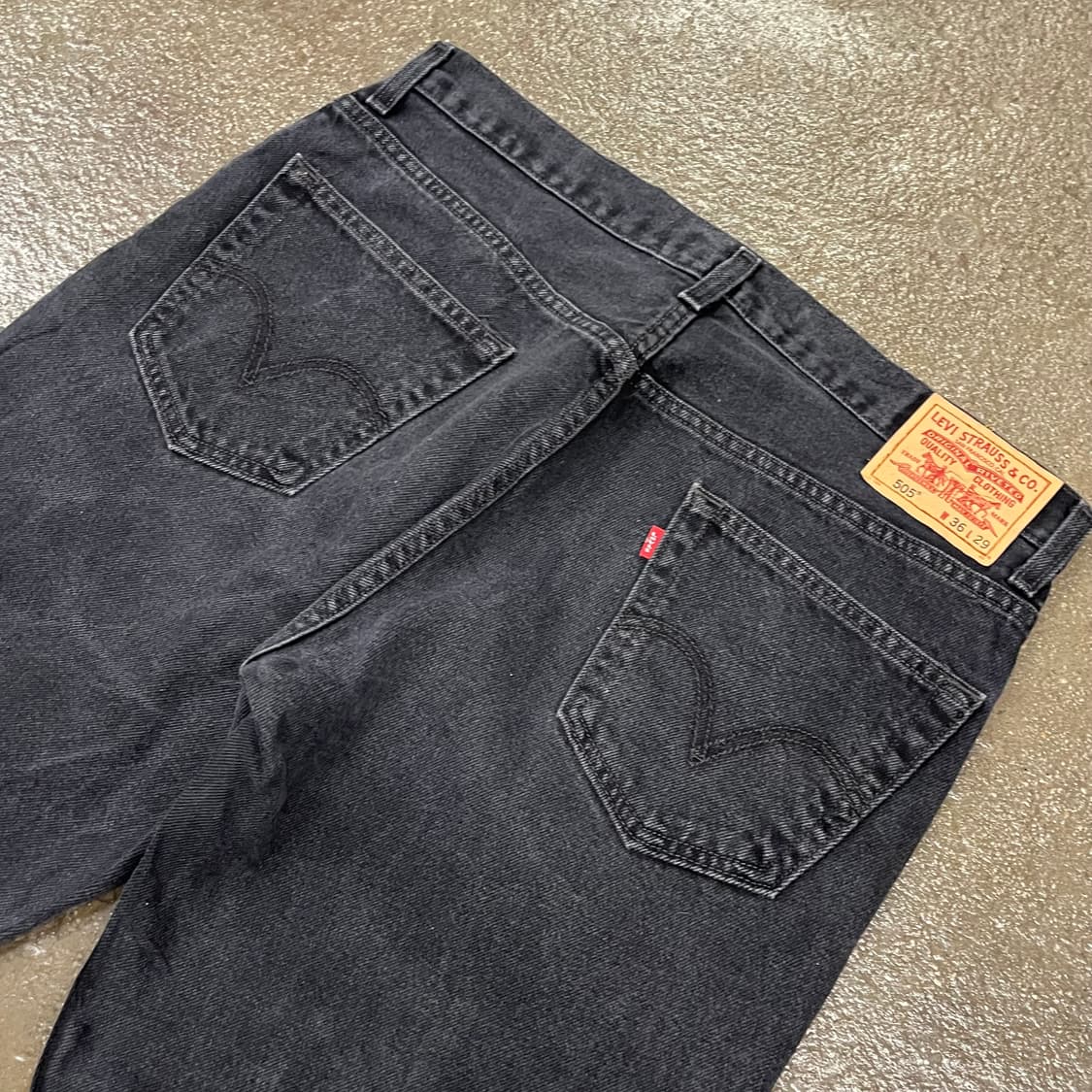 00s 리바이스505 블랙진 (36“) 상품이미지2