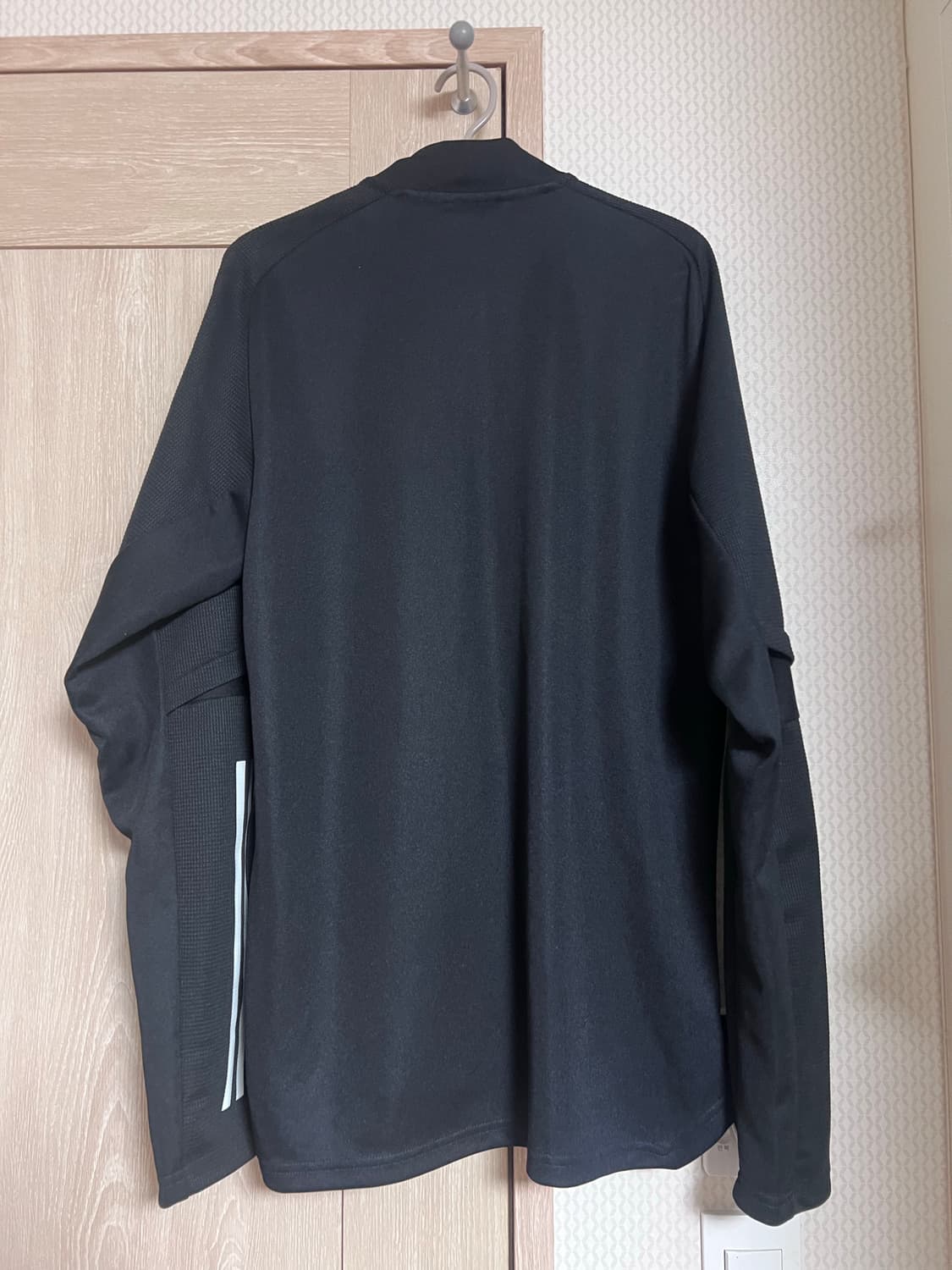 아디다스 부산아이파크 블랙 트레이닝 져지 트랙탑 k리그 축구 상품이미지2