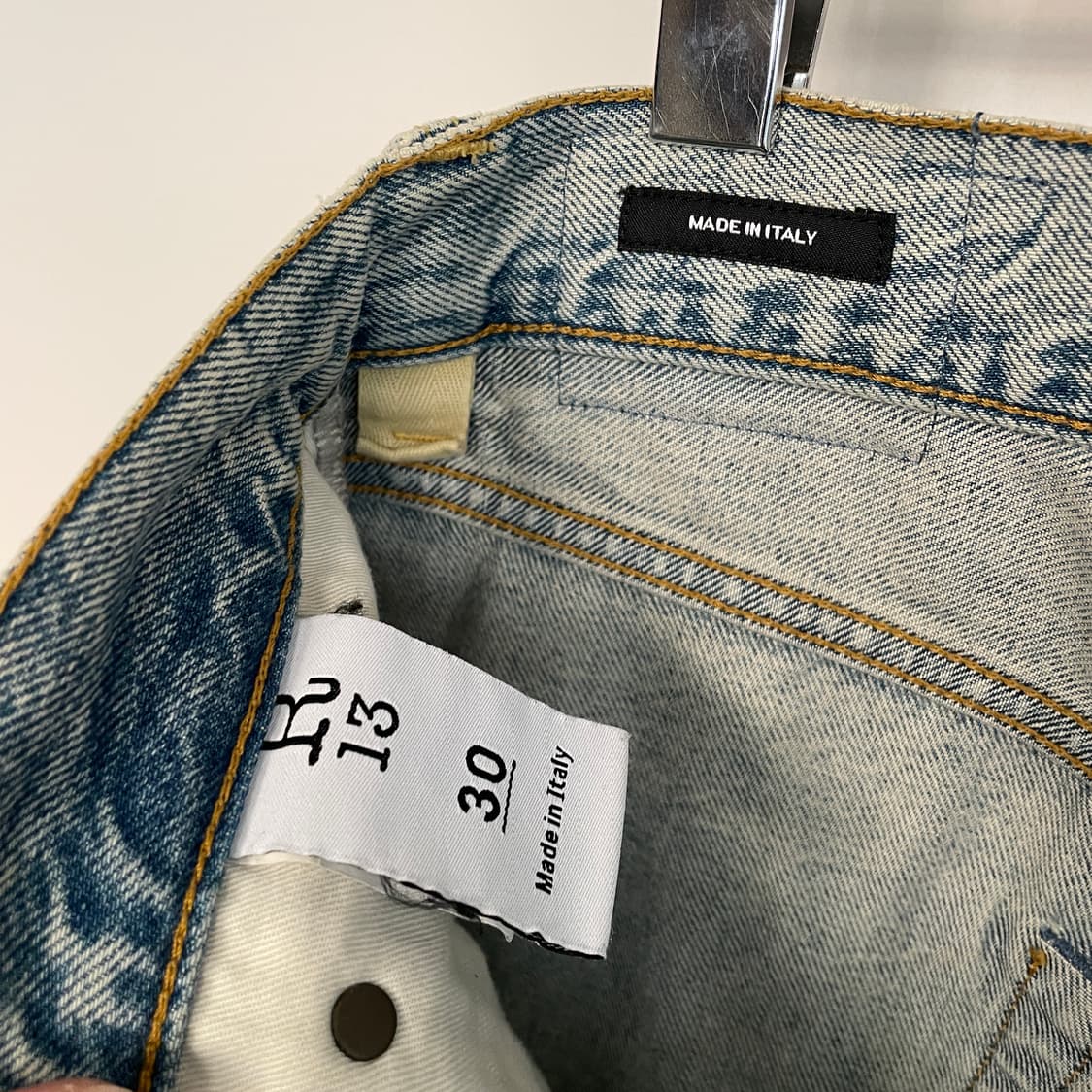 R13 알써틴 워싱 데님 팬츠 상품이미지9