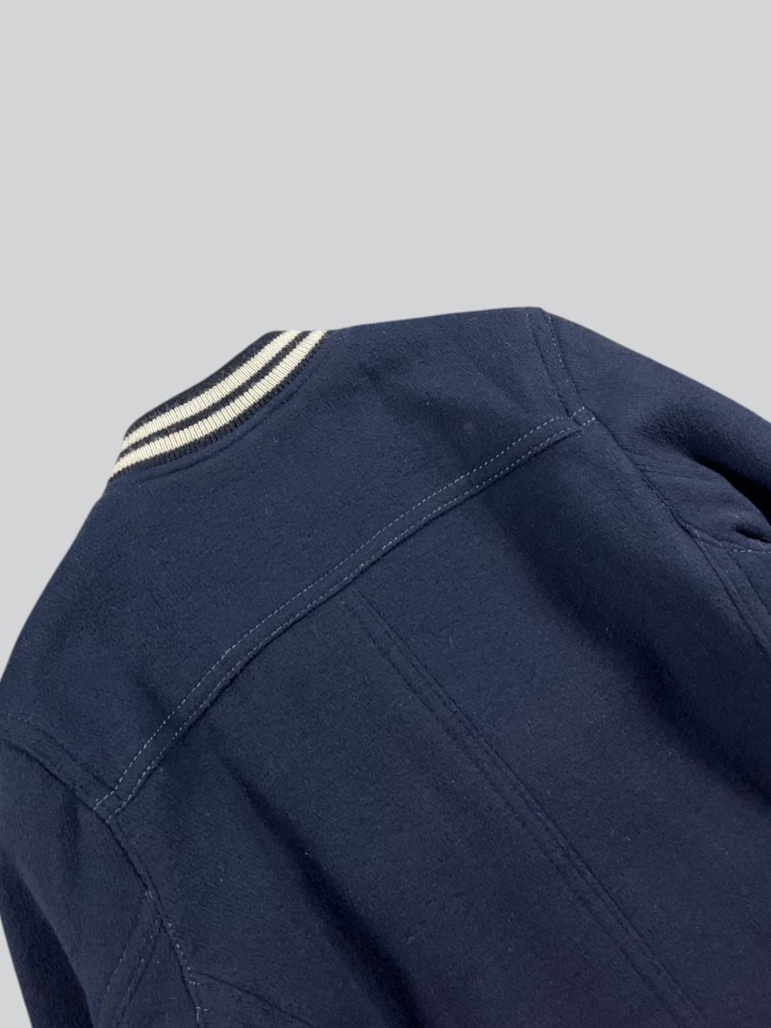 ABERCROMBIE & FITCH 울 혼방 바시티 자켓  상품이미지4