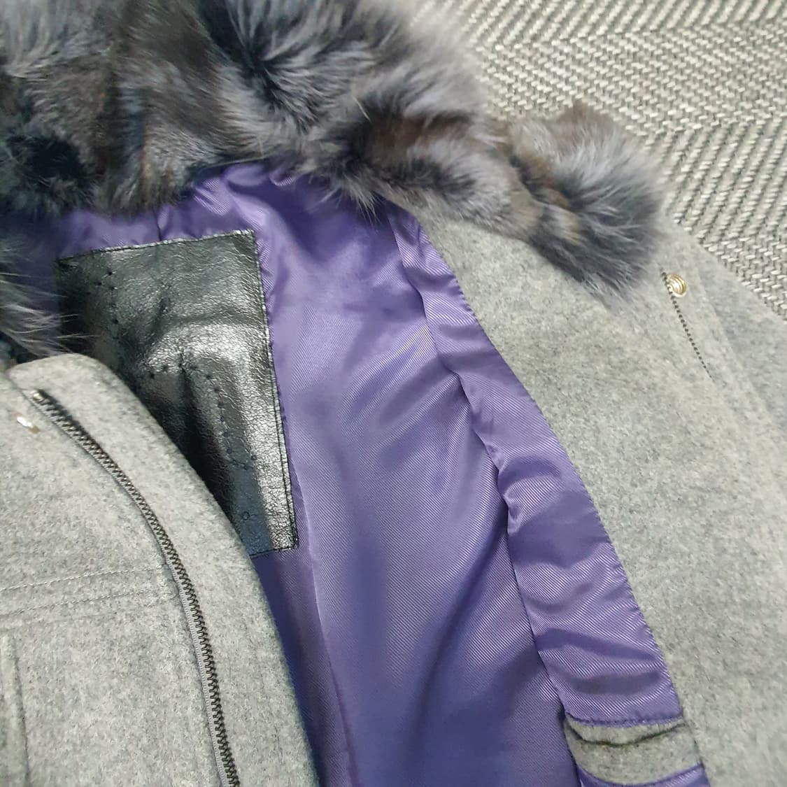 헤지스 울 하프 코트 남자110 상품이미지6