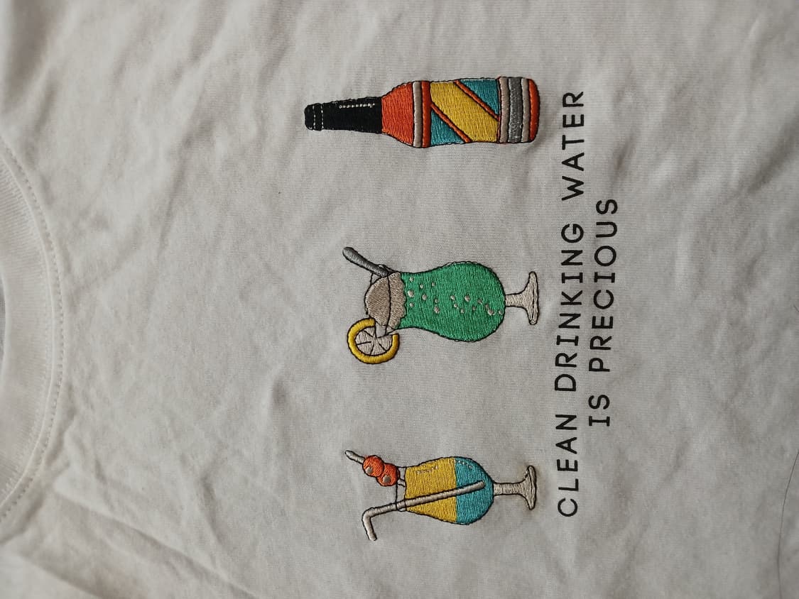 Quash 칵테일 자수 반팔티셔츠 USA 🇺🇸 상품이미지2