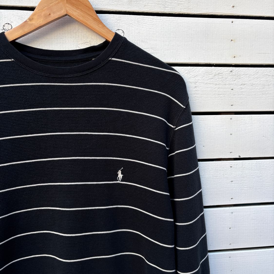Polo 폴로 스트라이프 와플티 롱슬리브 상품이미지3