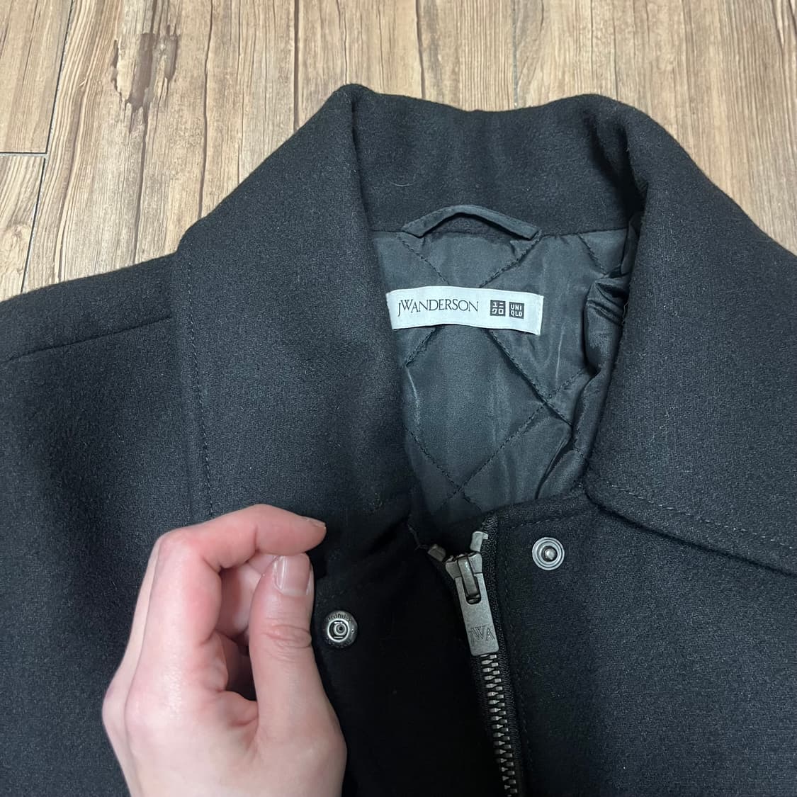 [JW Anderson] 울블렌드 쇼트재킷(블랙) 상품이미지8