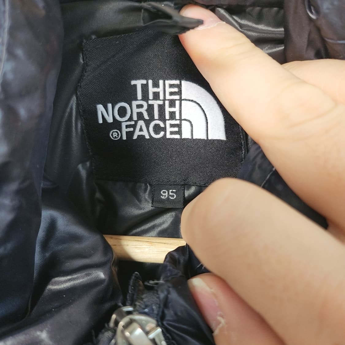 [95] 노스페이스 구스다운 후드 패딩 상품이미지3