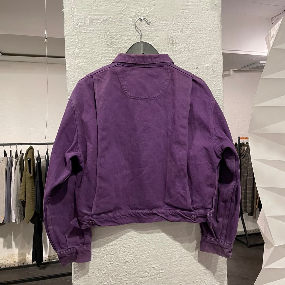 윌리 차바리아 크롭 데님 트러커 자켓 상품이미지3