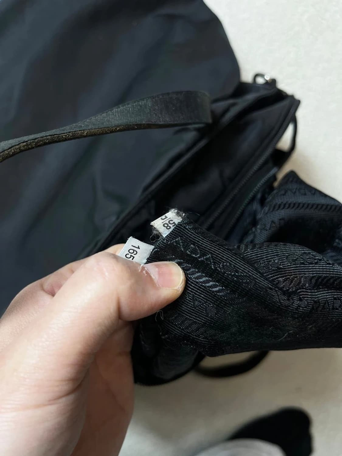 프라다 PRADA 00's 포코노 토트 크로스백 Q1257 상품이미지10