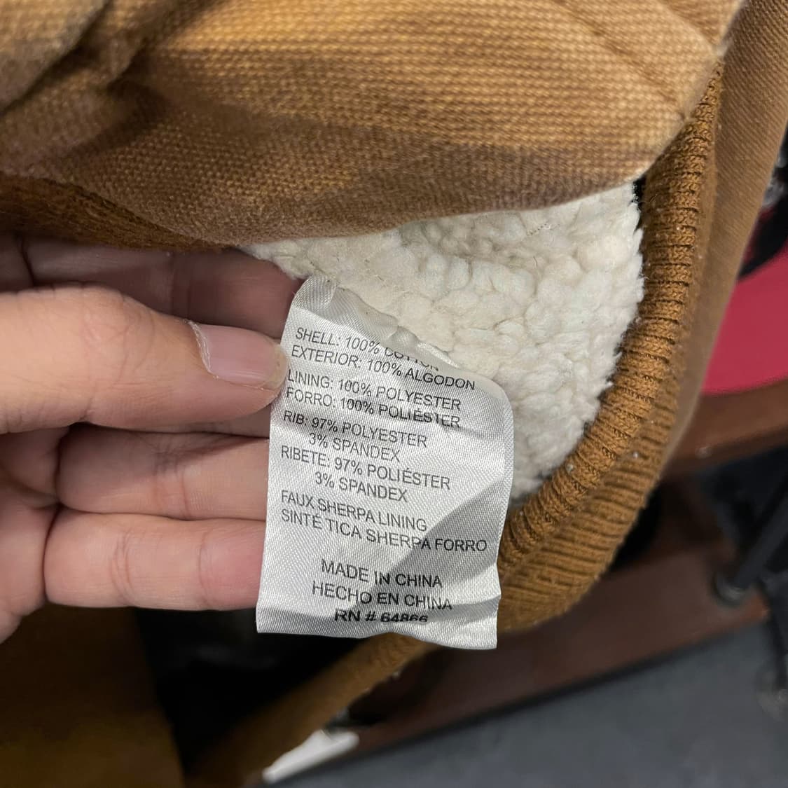 Lee 프리미엄 셀렉트 쉐르파 안감 후드 워크 자켓 상품이미지8