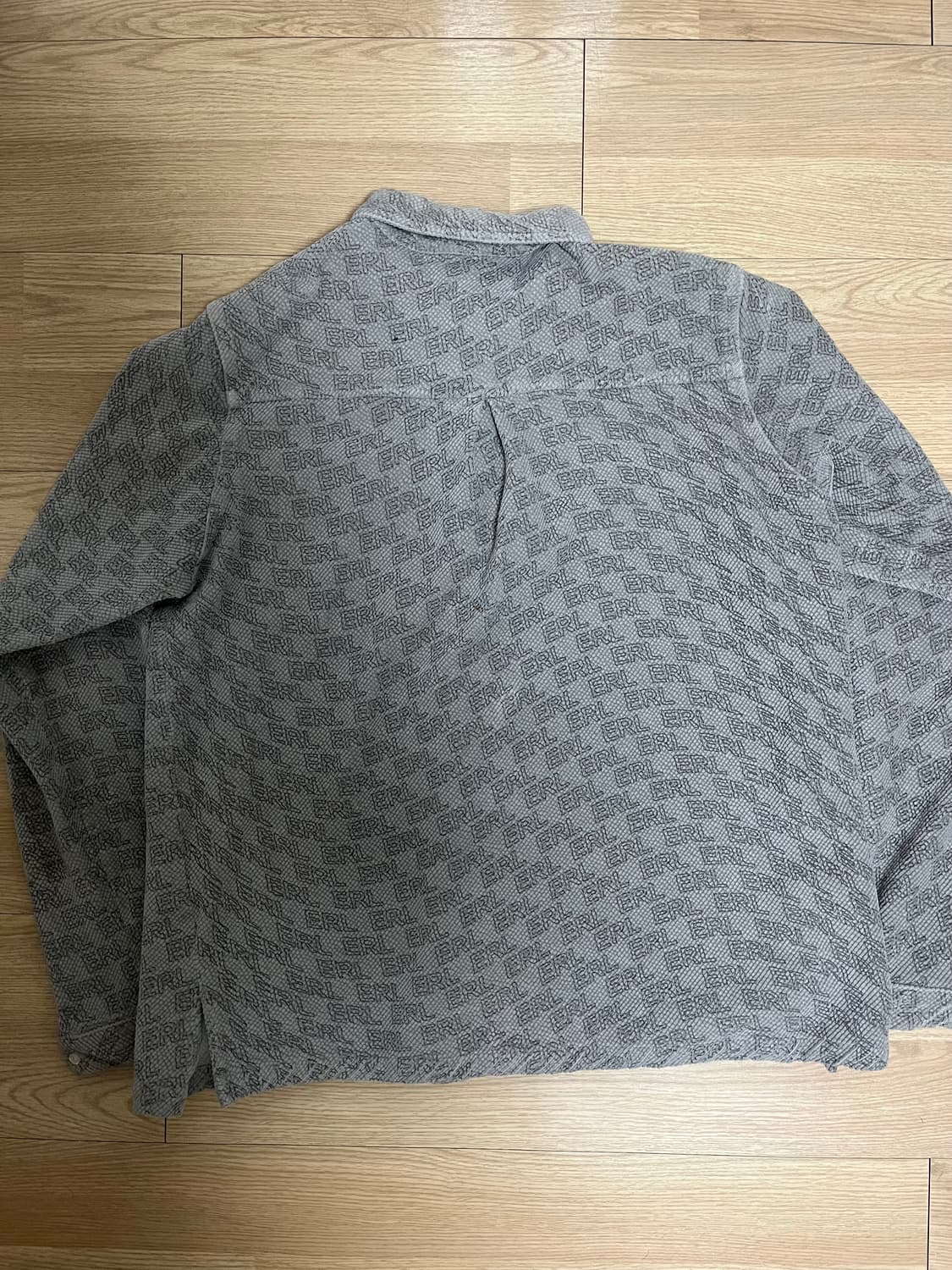 [L] ERL 코듀로이 셔츠 그레이 상품이미지3
