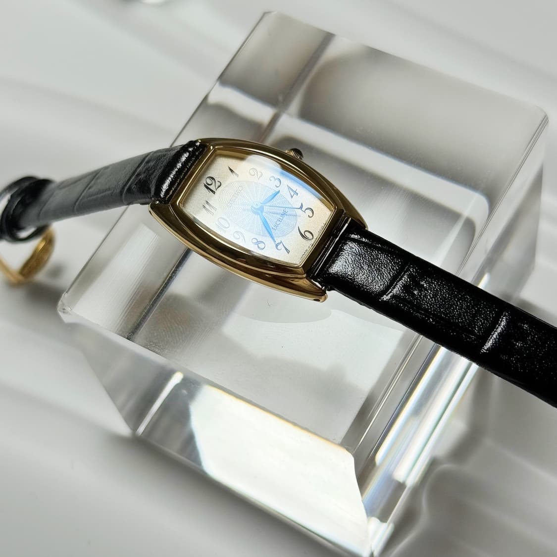 80's 90's 세이코 엑셀린 토노형 드레스 시계 상품이미지4