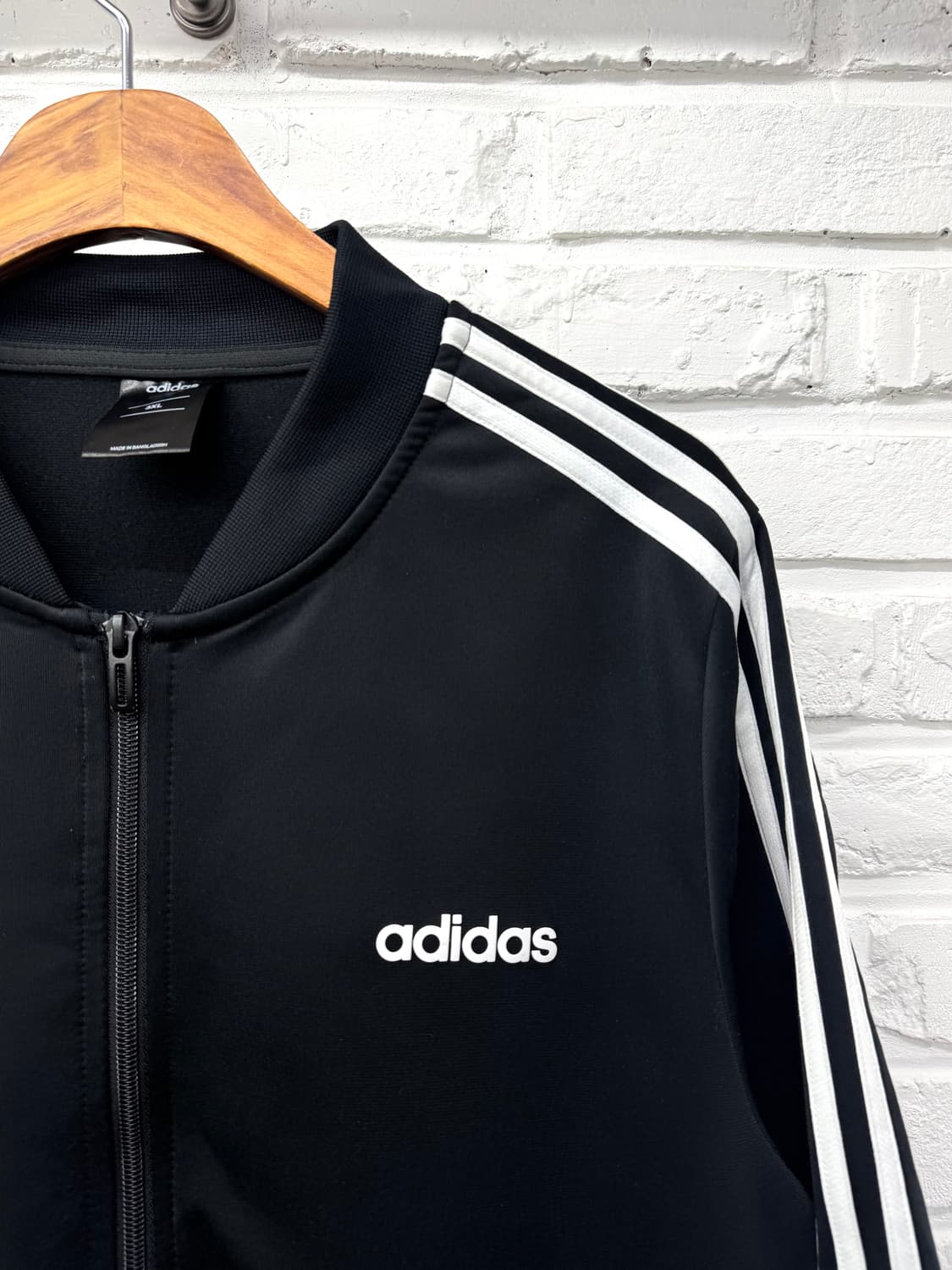 아디다스 블랙 트랙탑 져지 상품이미지4