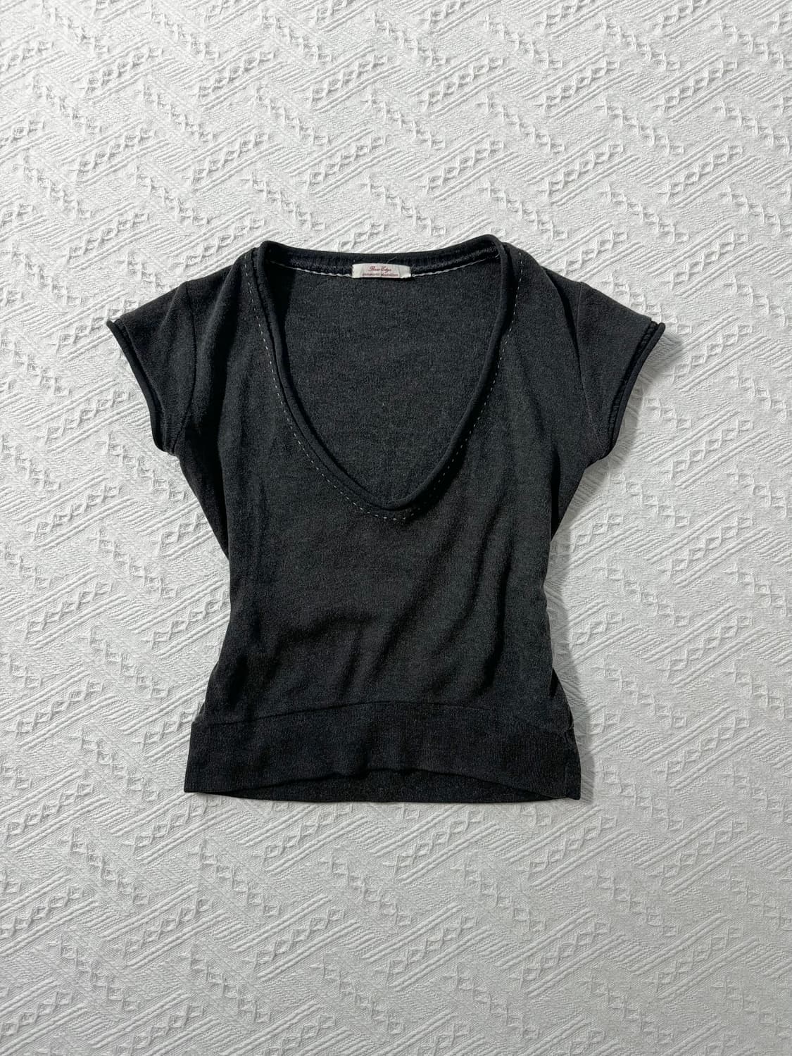 폴딩 케이프 레이어드 탑 니트 스커트 4pcs SET 상품이미지8