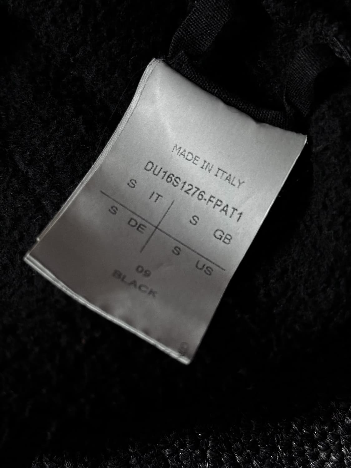 16ss 릭 오웬스 다크섀도우 사이클롭스 patch jason 후드집업 상품이미지7