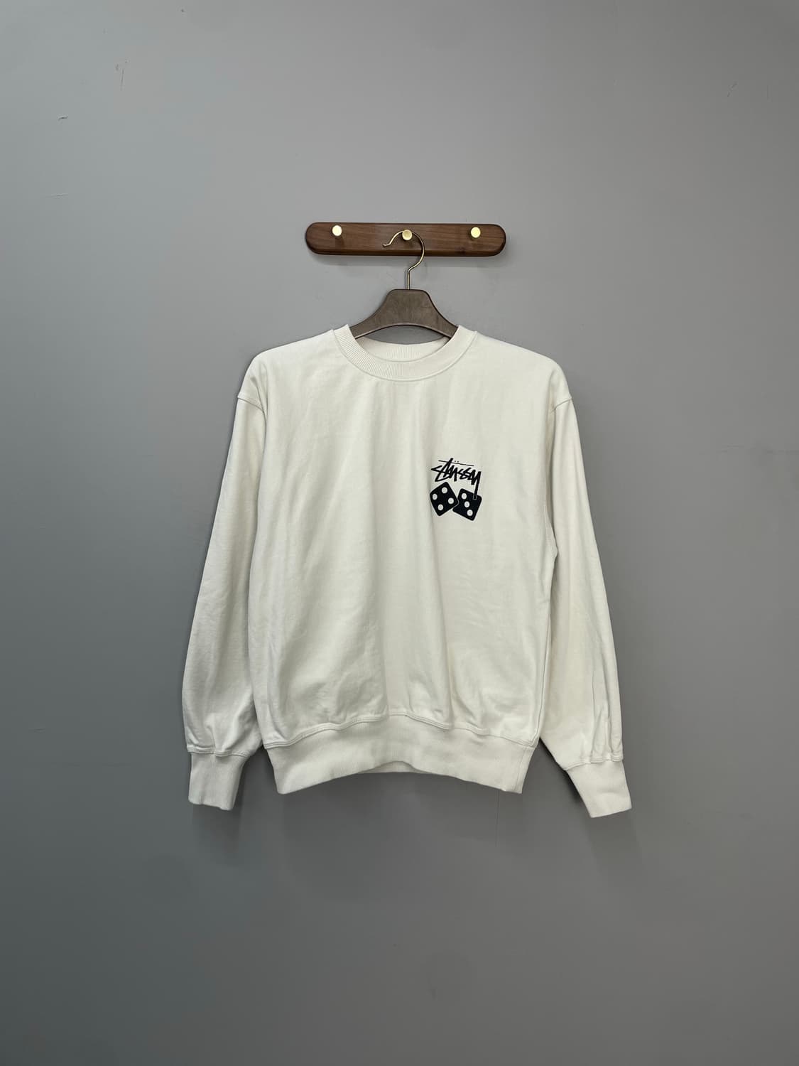 스투시 다이스 피그먼트 다이드 크루넥 맨투맨 H1388 상품이미지2