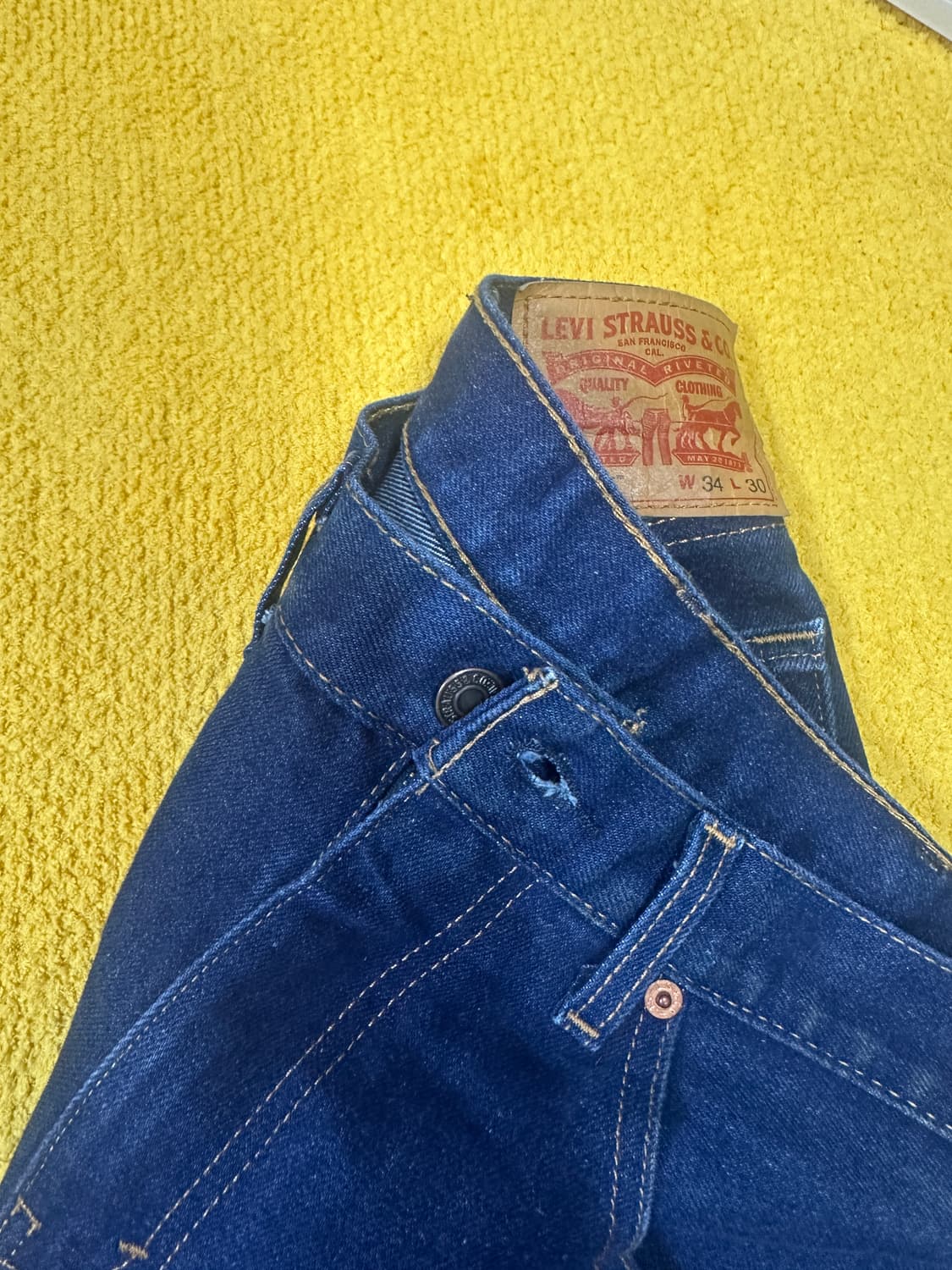 리바이스 517 부츠컷 다크블루 34/30 팝니다 상품이미지2