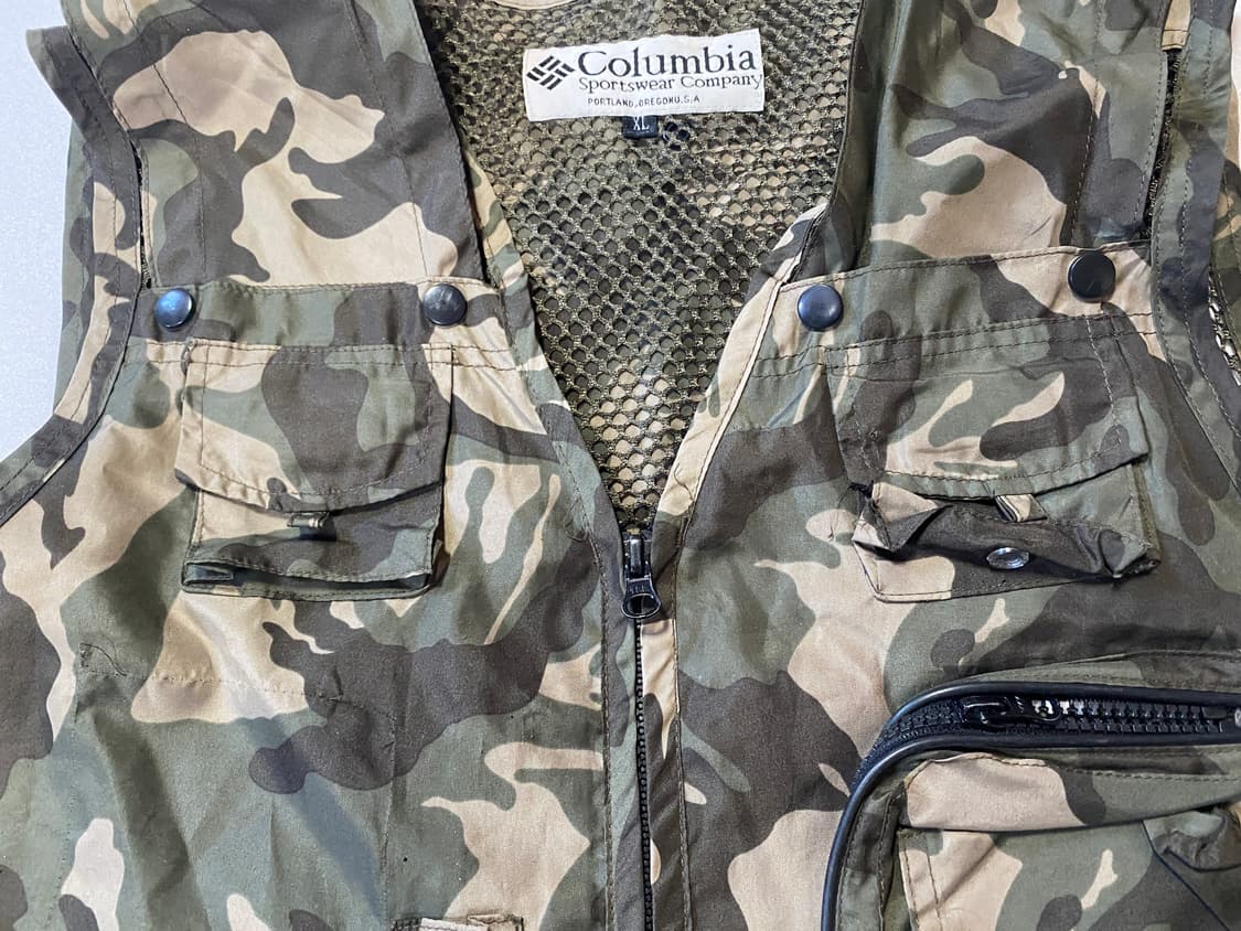 Columbia camo vest (xL) 상품이미지3