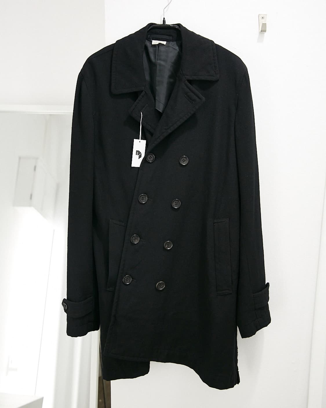 Unbalanced Pea Coat 상품이미지2