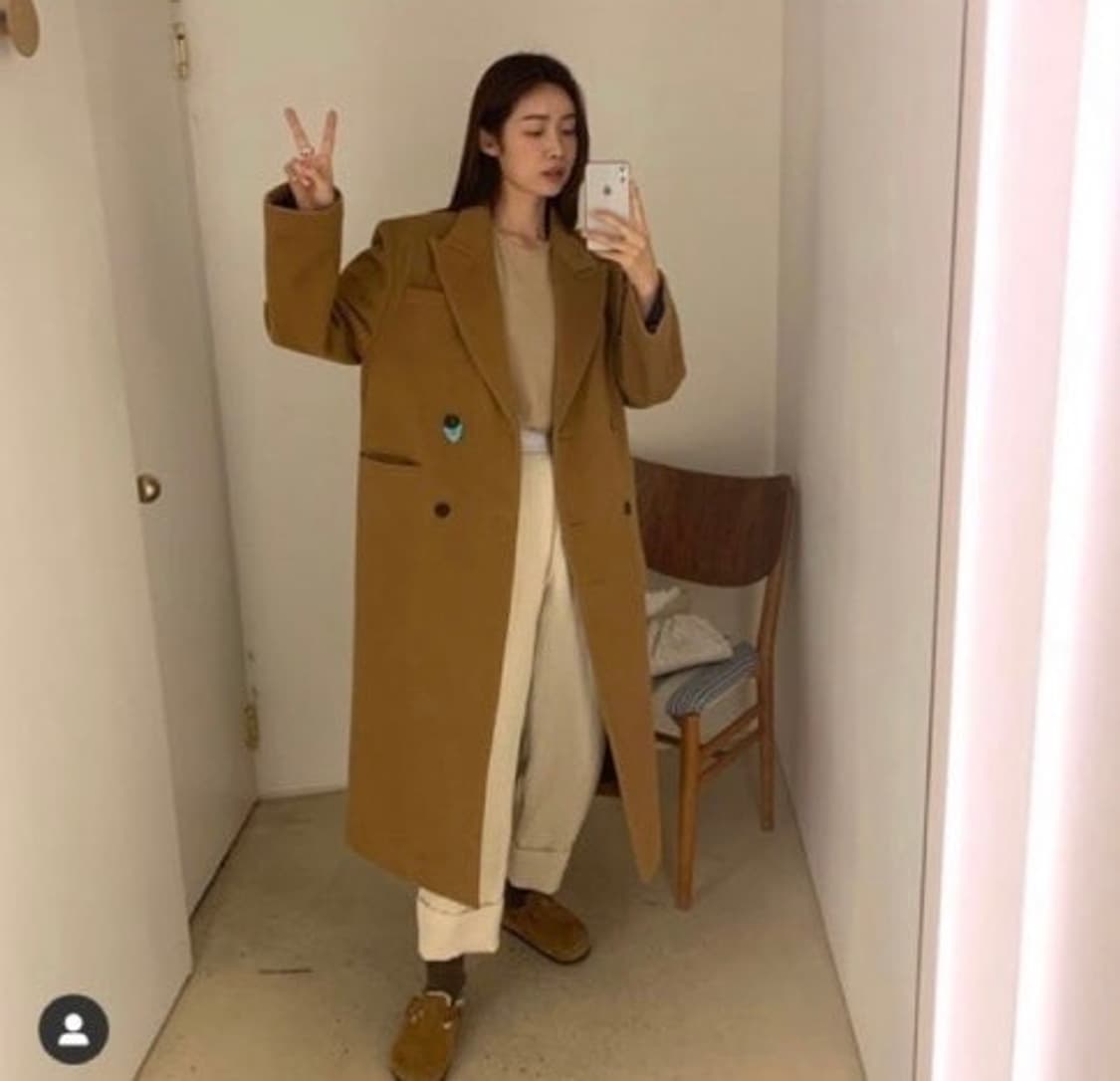 인스턴트펑크 차정원 코트 그레이 s 상품이미지1