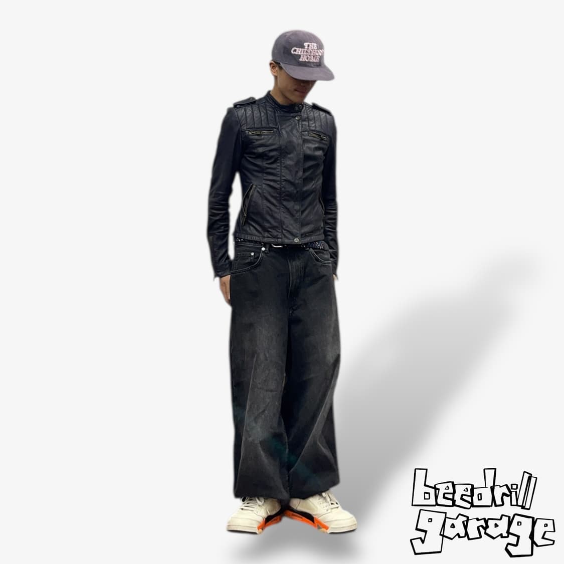 슈퍼드라이 바이커 레더 자켓 상품이미지1