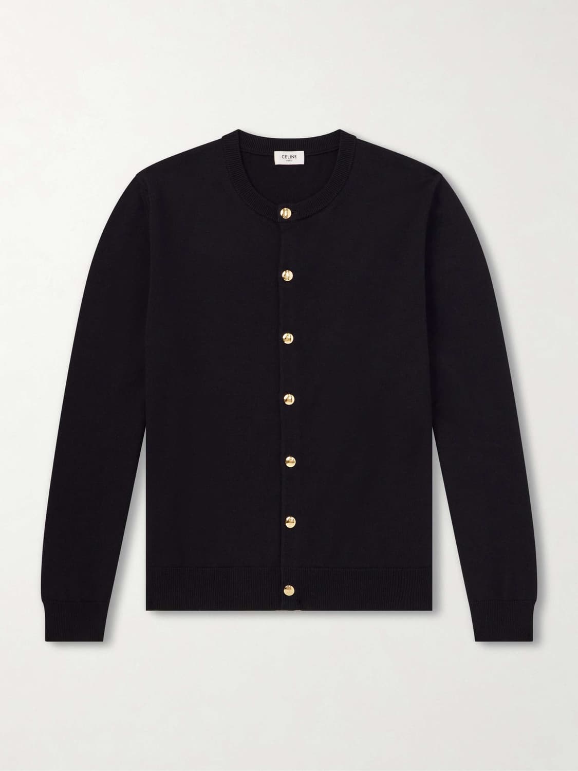 [투어스 신유님 착용] 셀린느 26ss 트리옴페 버튼 가디건 상품이미지4