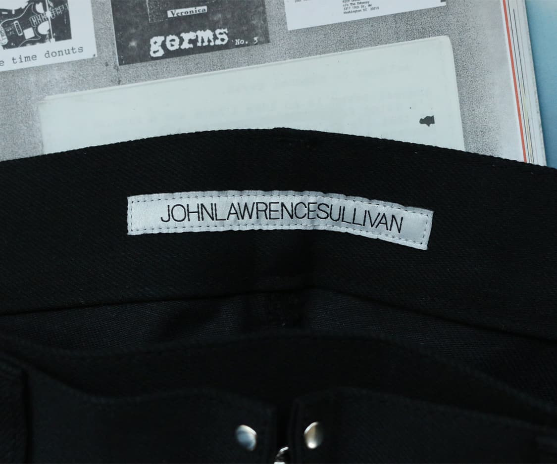 존 로렌스 설리반 블랙 와이드 팬츠 상품이미지9