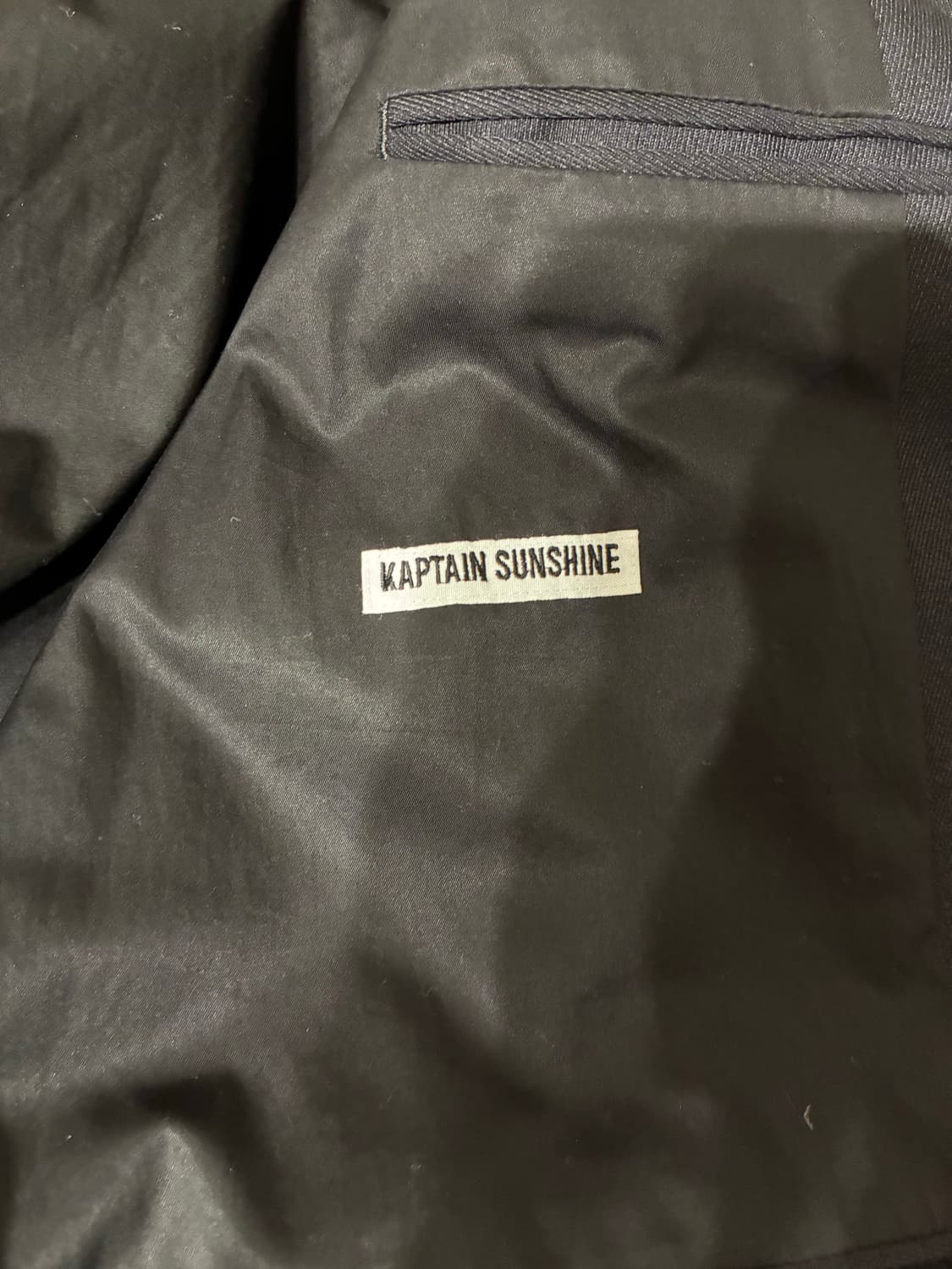 캡틴선샤인 워커코트 차콜 22fw 상품이미지4