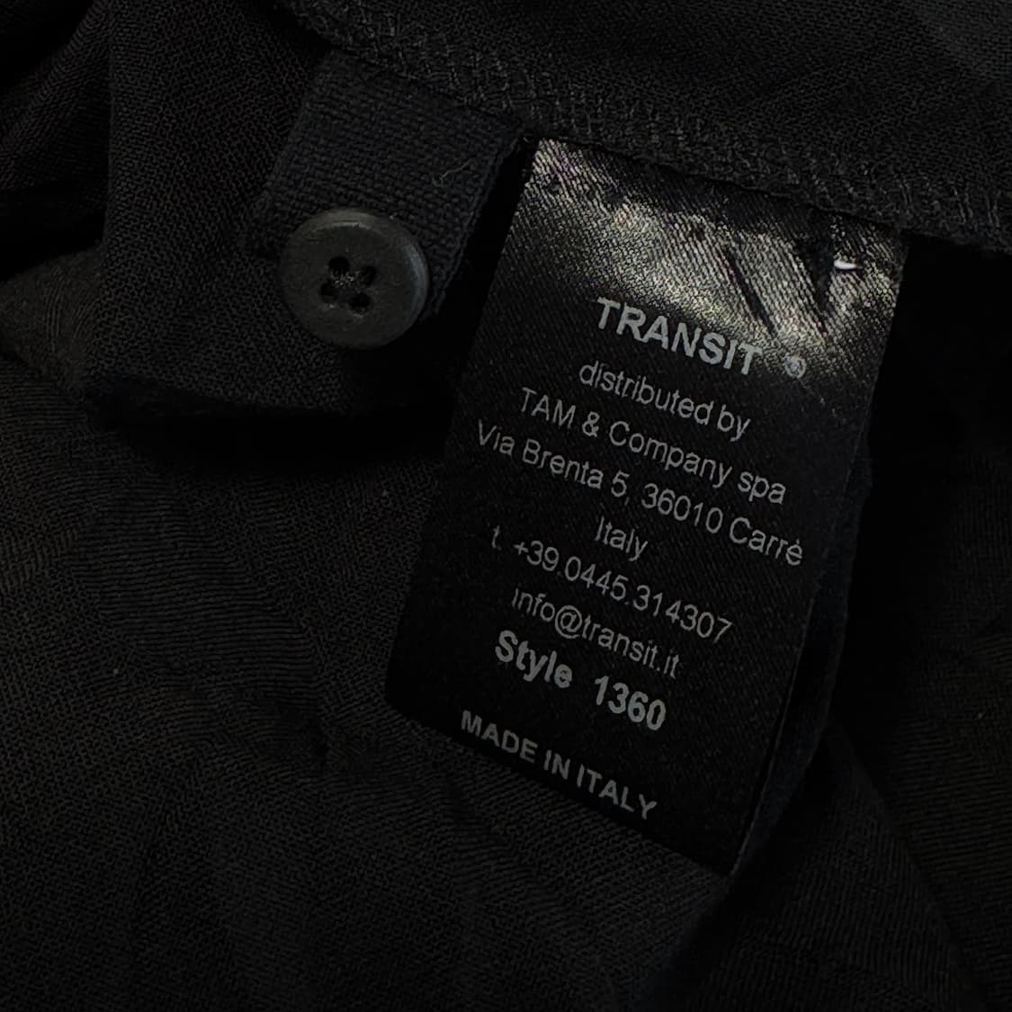 트랜짓 TRANSIT 크링클 울 린넨 셔츠 상품이미지4