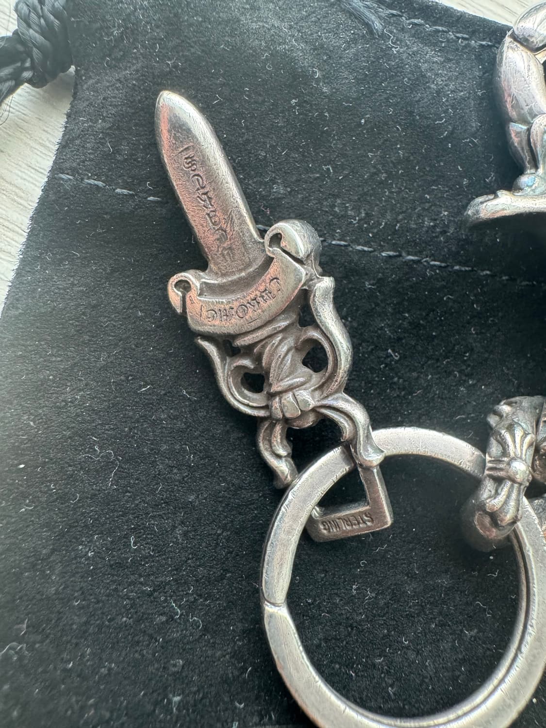 크롬하츠 펜시 2링크 키링 상품이미지3