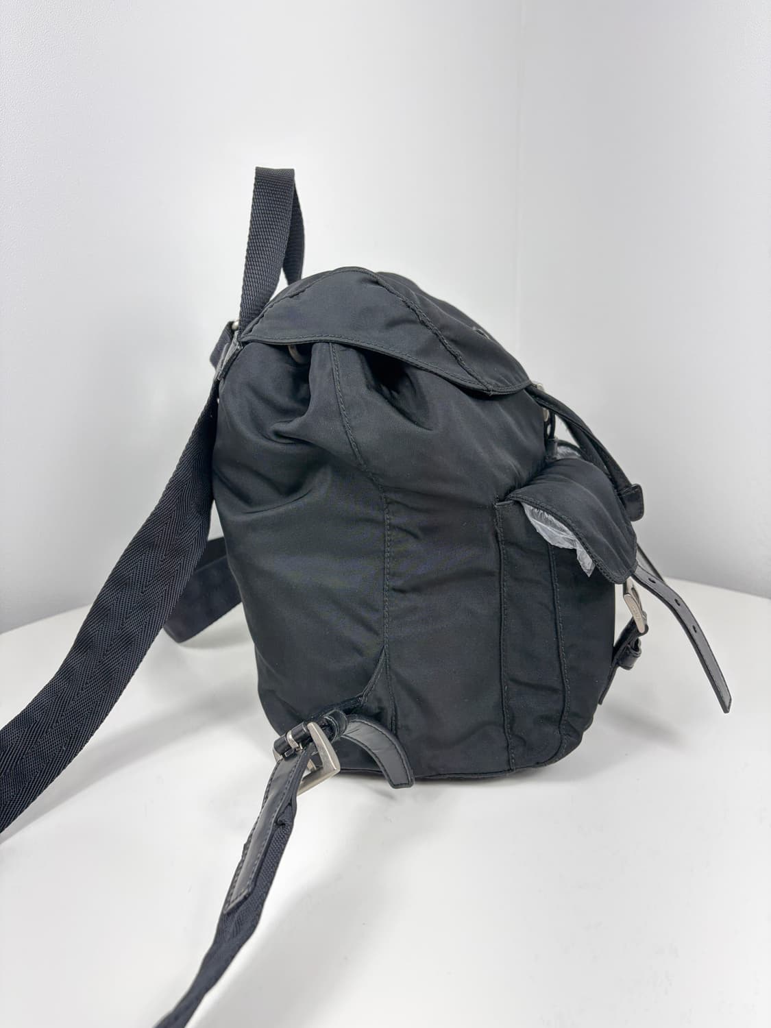 프라다 나일론 투포켓 스몰 백팩 상품이미지5