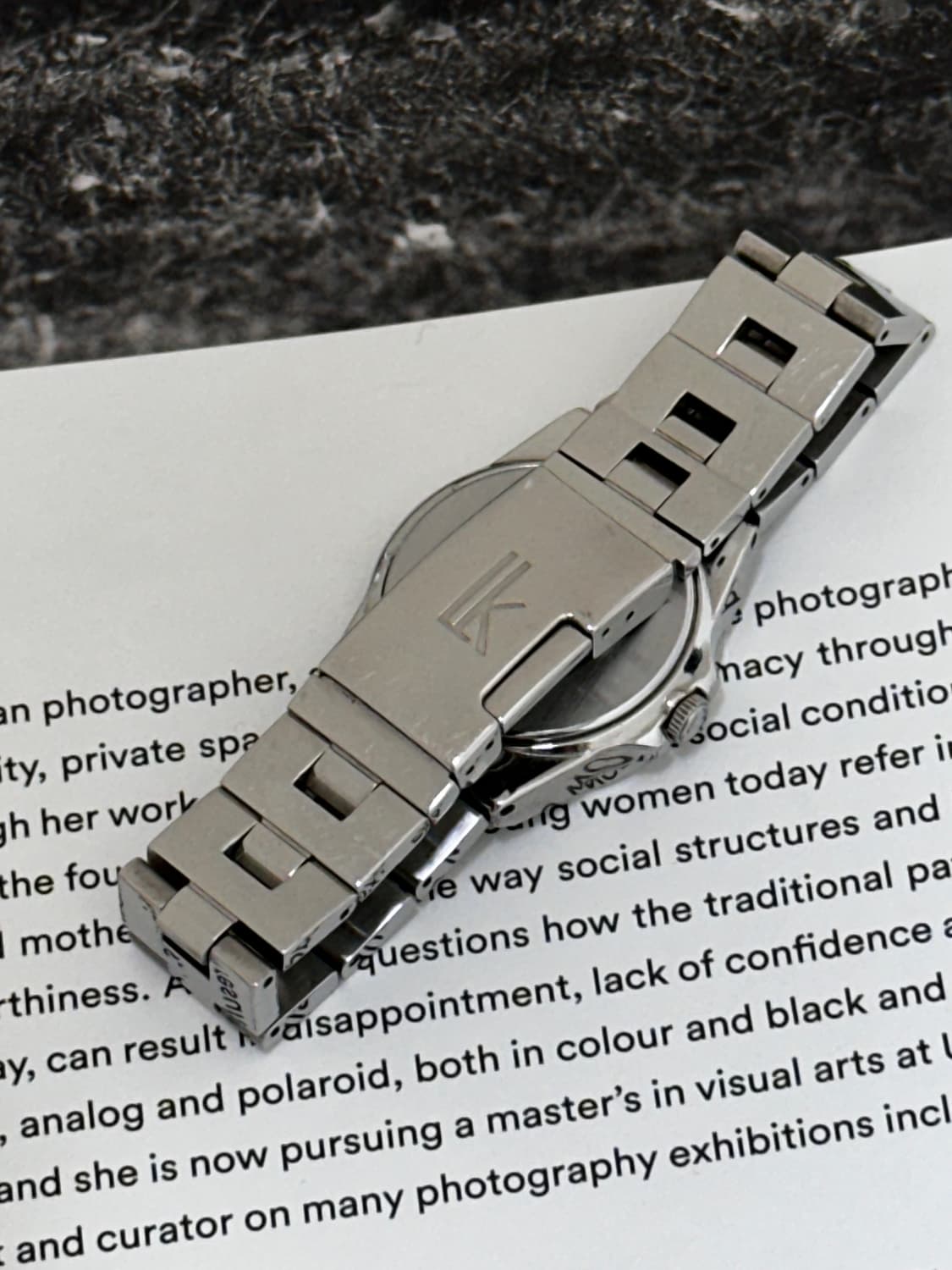 세이코 seiko 루키아 연보라 다이얼 쿼츠 시계(풀박스) 상품이미지8