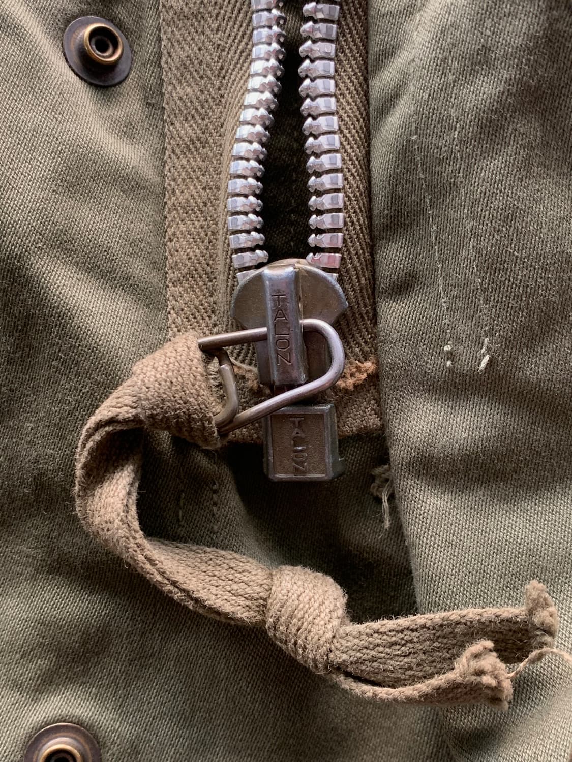 50s 미군 M-51 피시테일 파카 옥스포드 클로스 상품이미지8