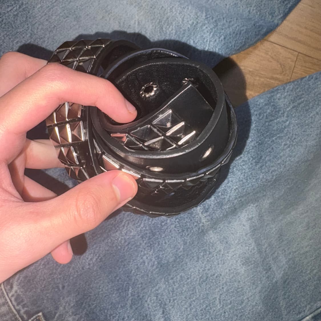 스터드 벨트   Punk stud belt 상품이미지2