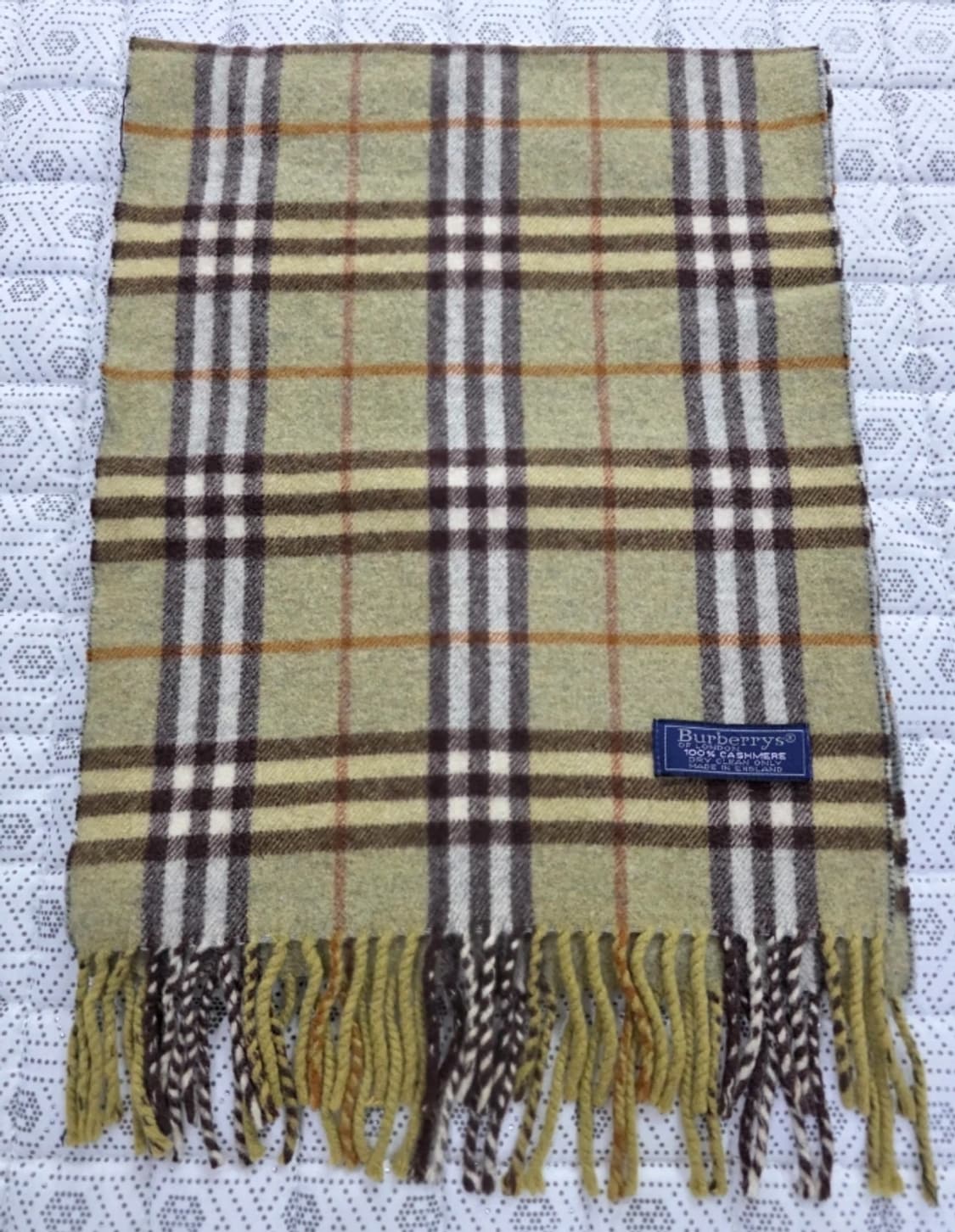 버버리 100% 캐시미어 머플러 상품이미지5