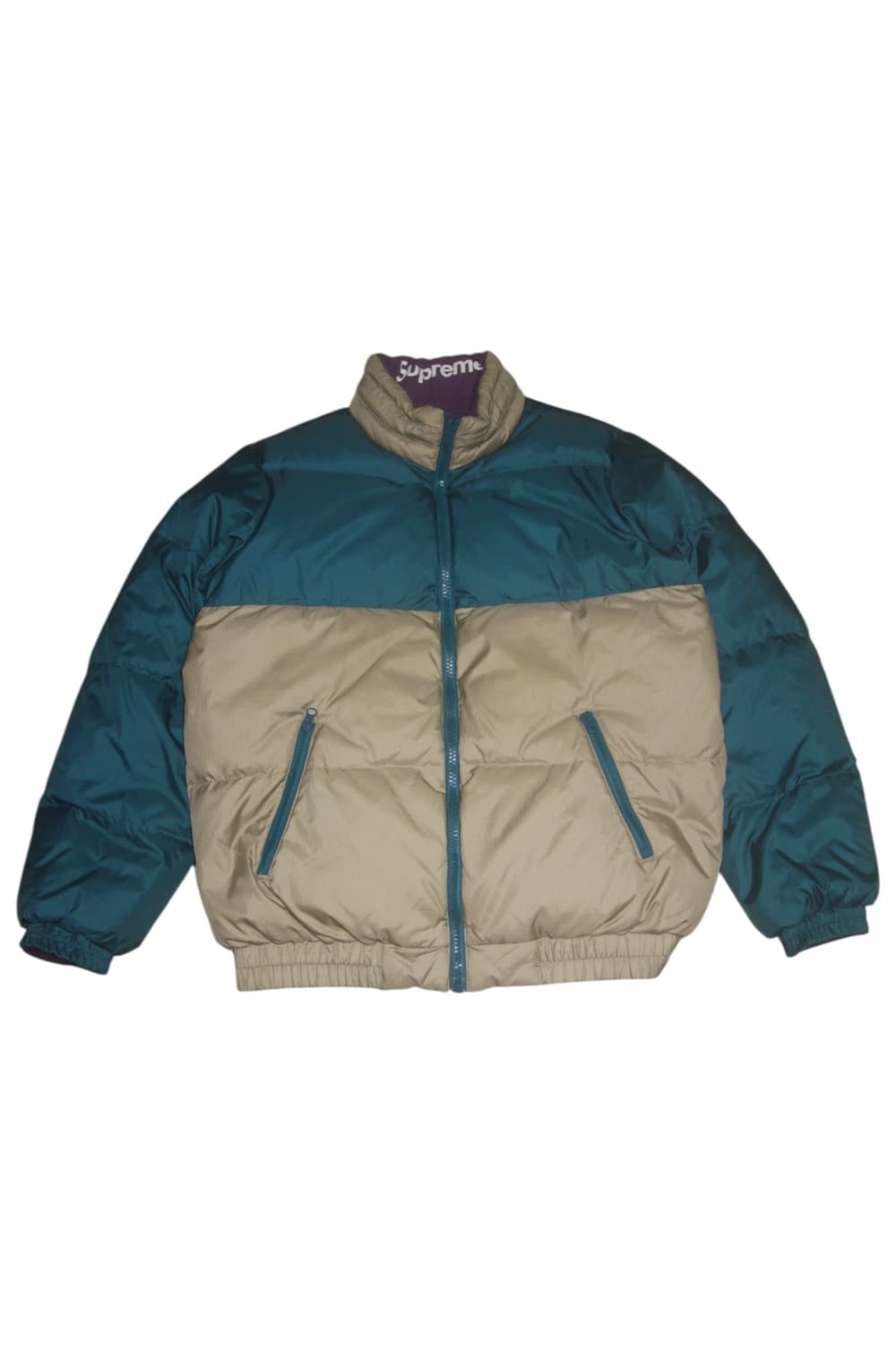 슈프림 14FW 리버시블 다운 푸퍼 패딩 L  상품이미지3