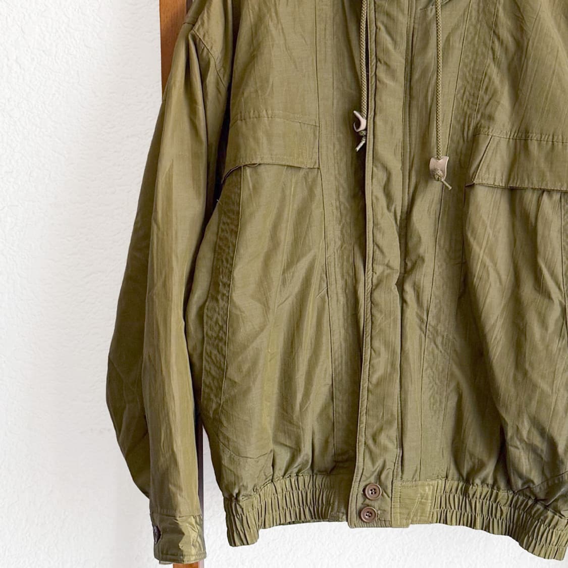 숲마을 필드 후드 야상 점퍼 상품이미지3