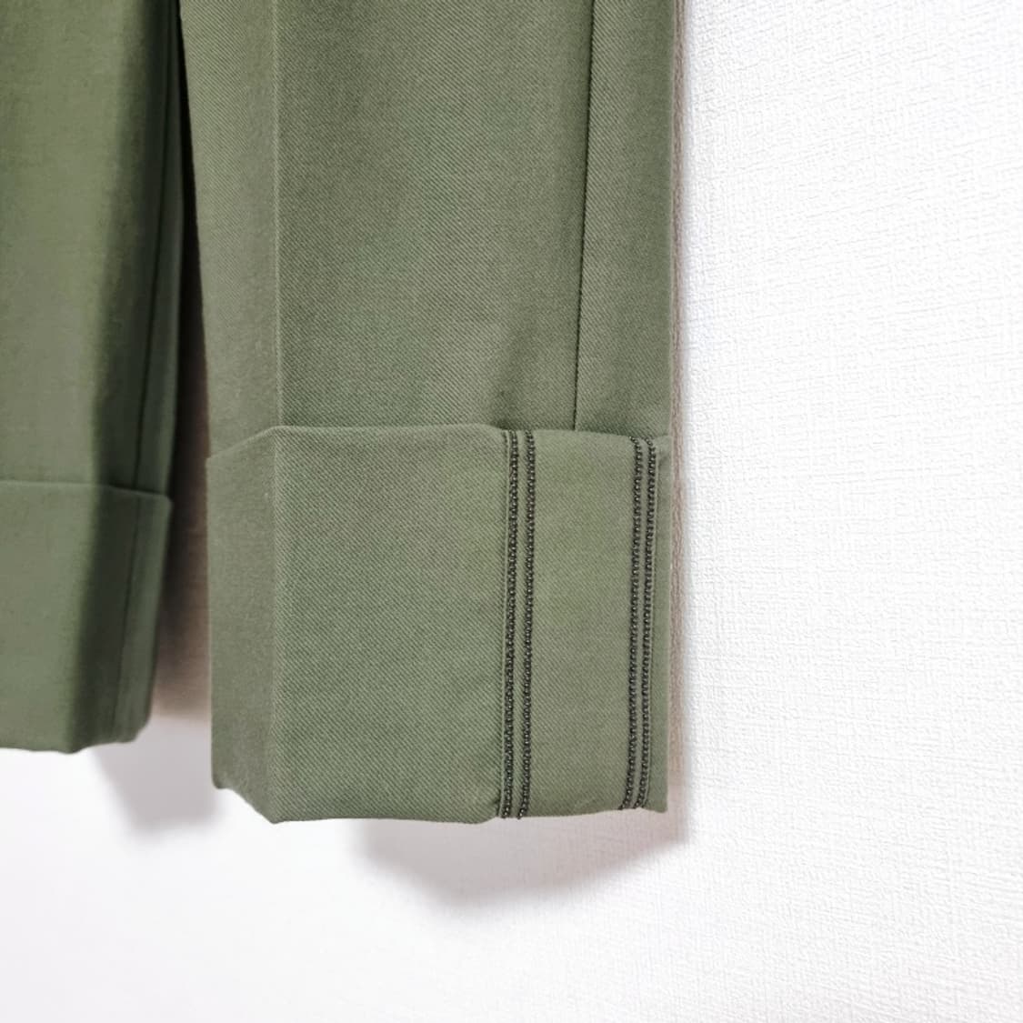 브루넬로 쿠치넬리 모닐리 롤업팬츠 바지 (66-66반정도) 24년도제품 상품이미지1