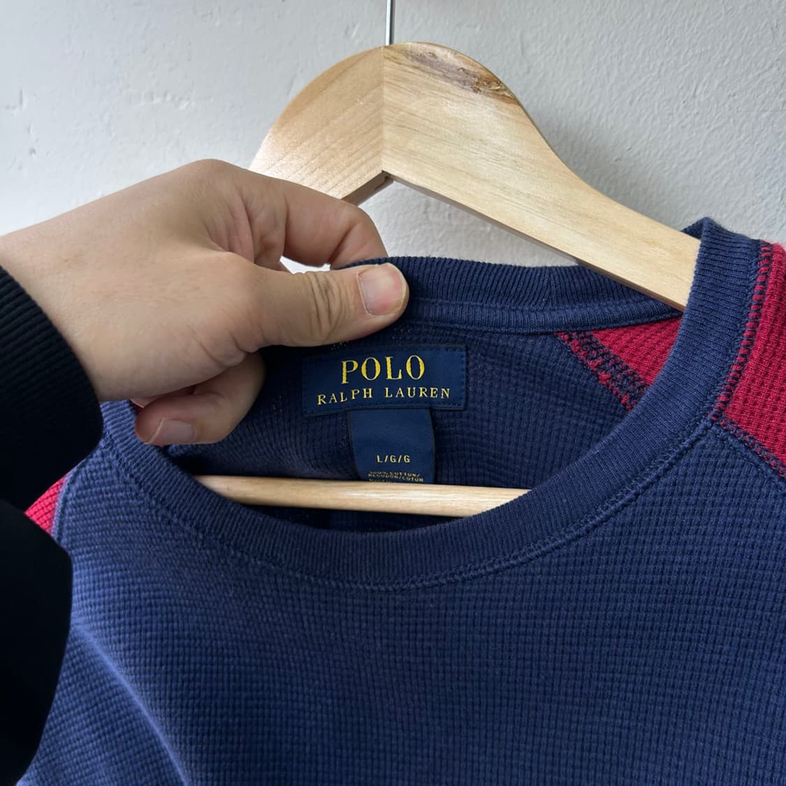 16573 - 폴로 랄프로렌 와플 롱슬리브 상품이미지3