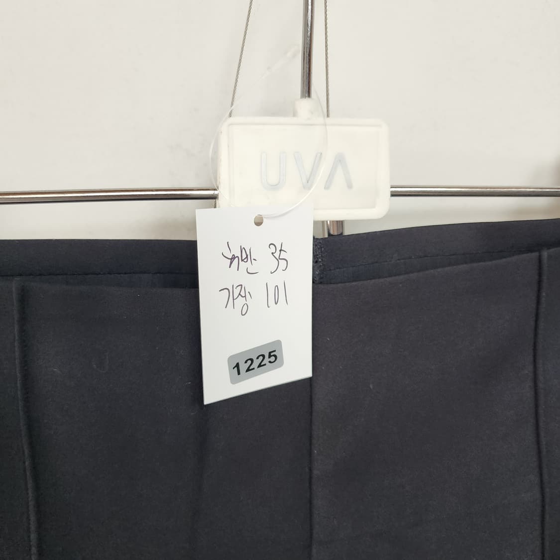 OYSHO 블랙 와이드 롱 슬랙스 바지 상품이미지5