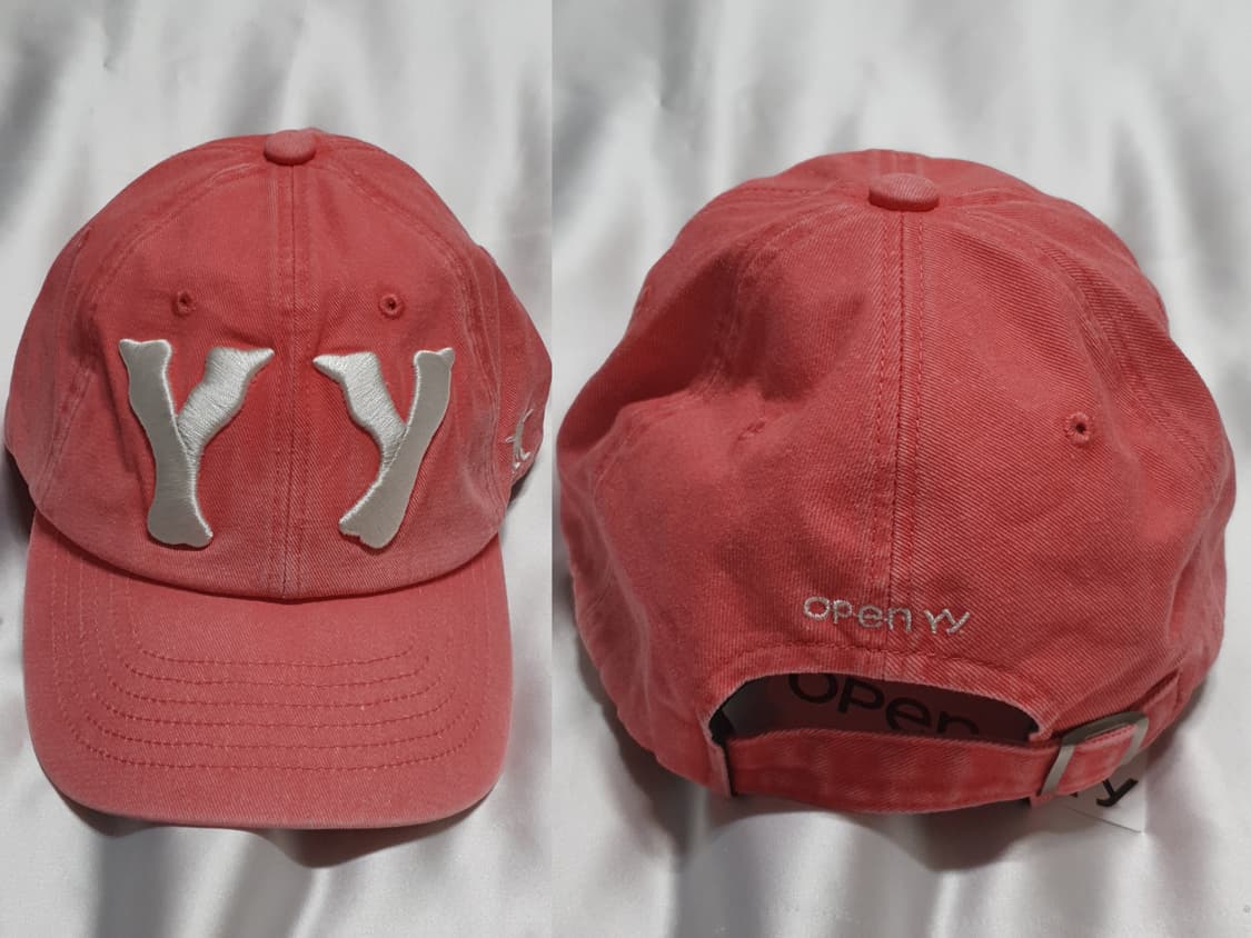 레드 오픈와이와이 로고 볼캡 모자 상품이미지3