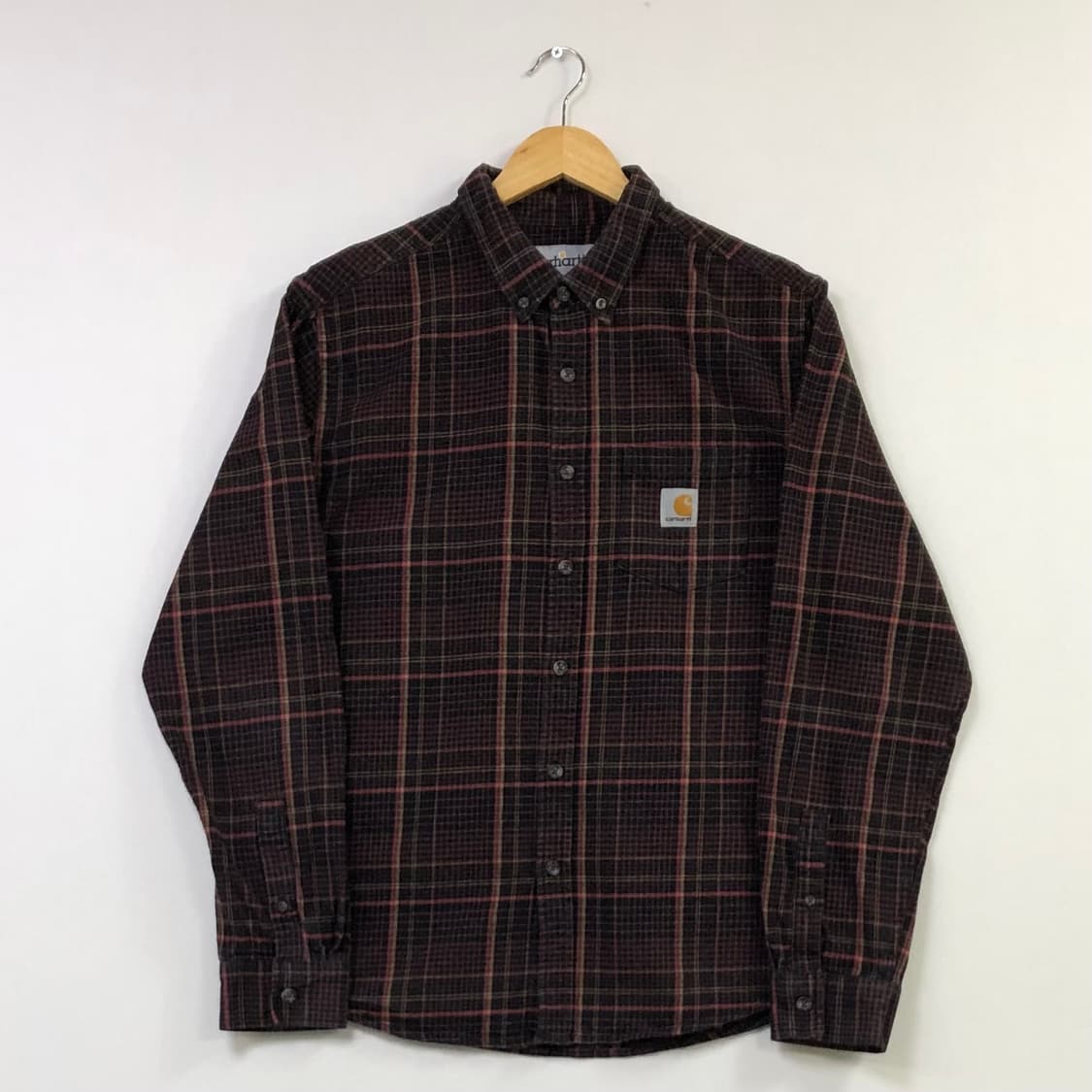 L 칼하트 체크 남방 상품이미지2