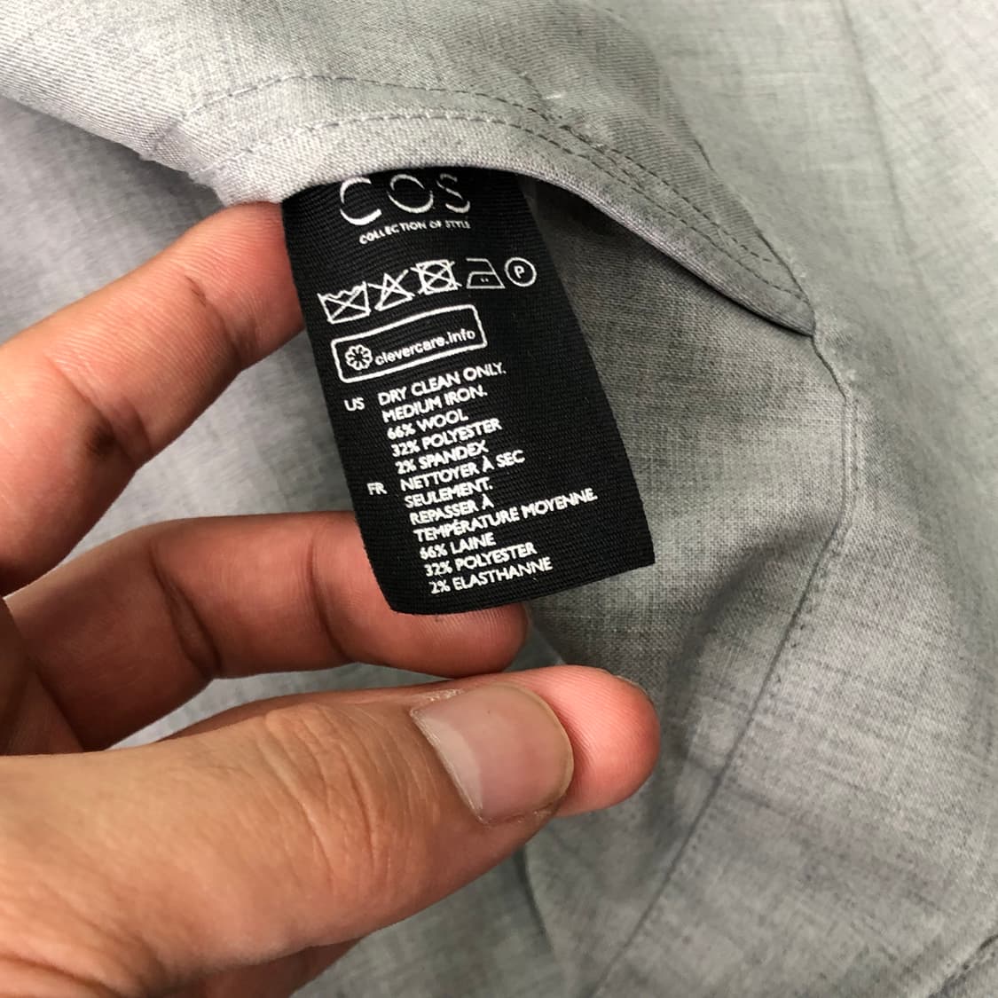 L(XL) COS 미니멀 울 린넨 자켓 상품이미지6