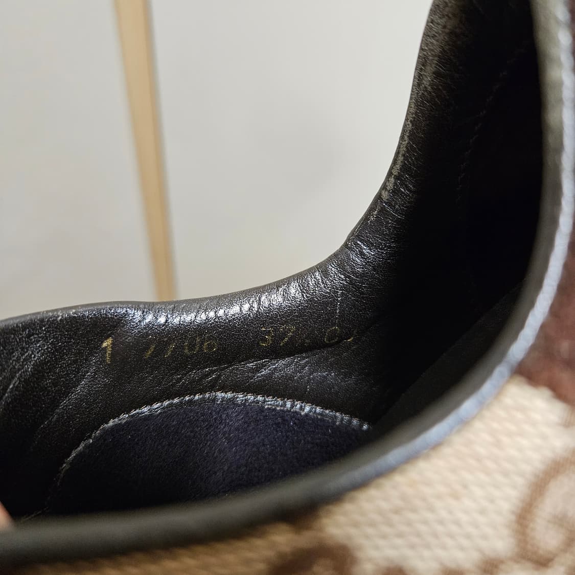 구찌 자가드 스웨이드 스니커즈 37(240) 상품이미지9