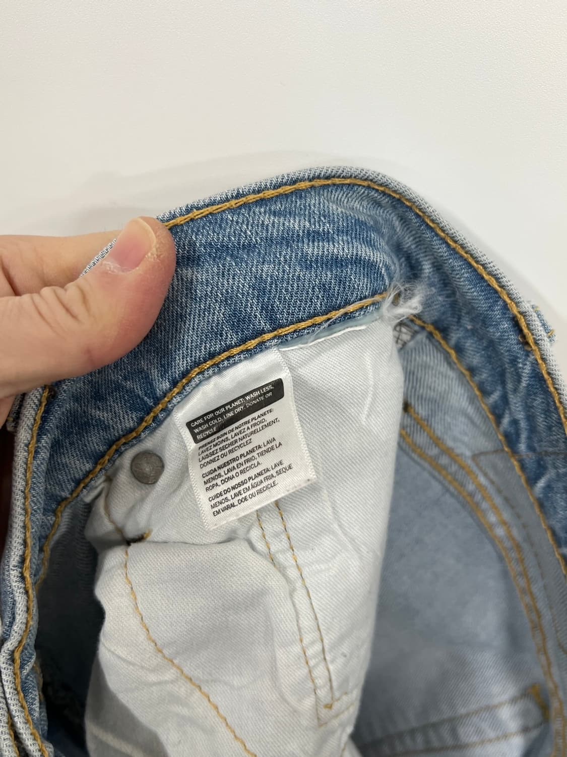 리바이스 511 슬림핏 연청 데님 팬츠  상품이미지5